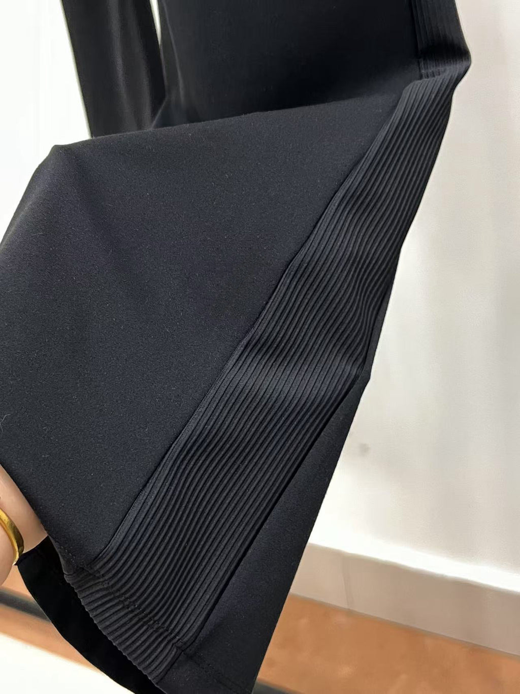 Women's Black High-Waist Stretchy Moisture-Wicking Activewear Pants