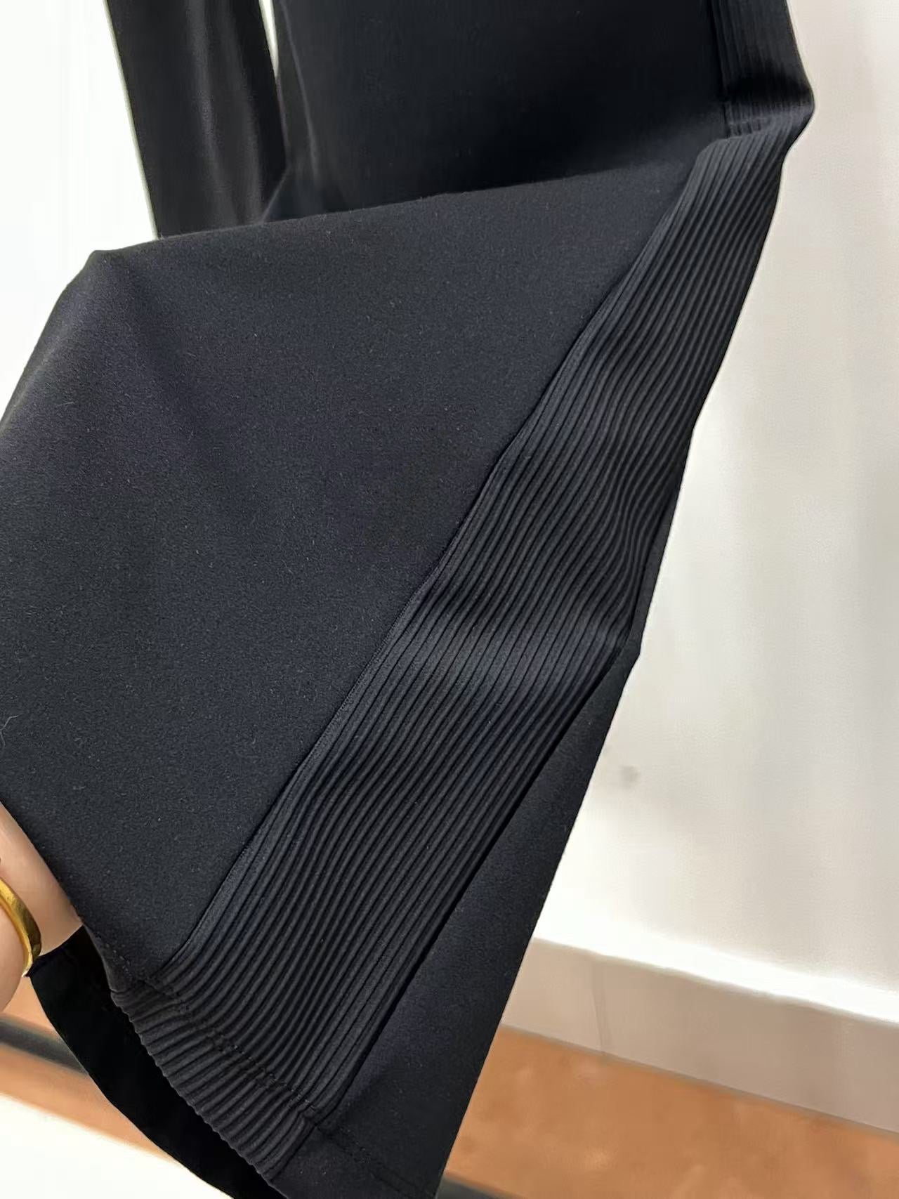 Women's Black High-Waist Stretchy Moisture-Wicking Activewear Pants