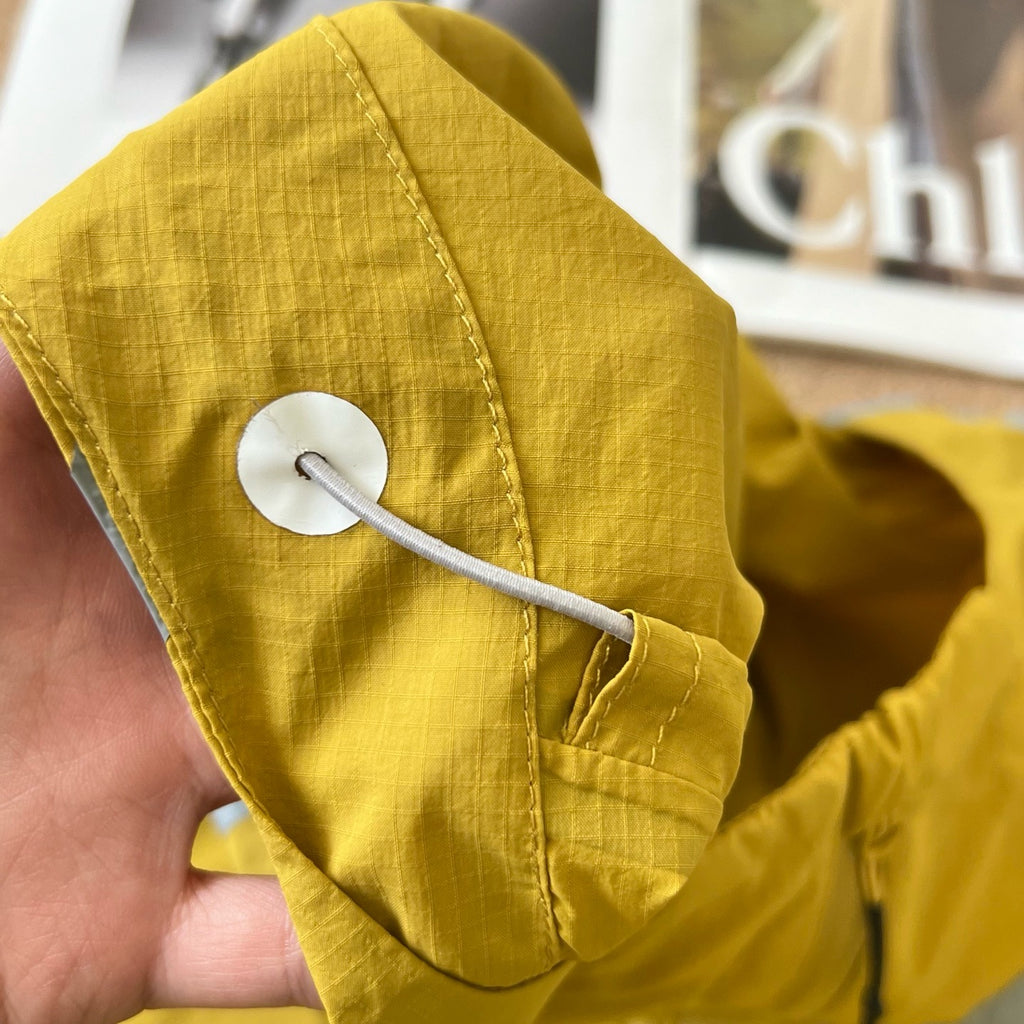 Unisex Lightweight Waterproof Reflective Yellow Outdoor Jacket Quick-Drying