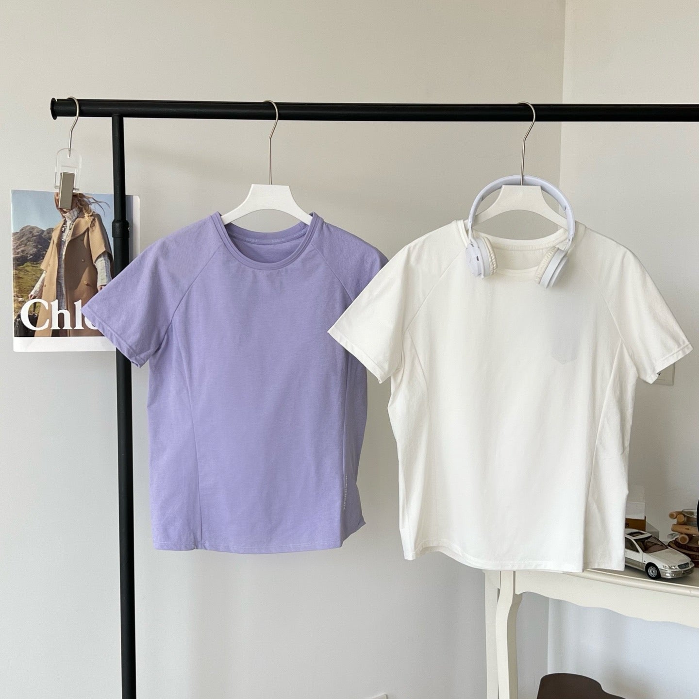 Women's Athletic T-Shirt Spring/Summer/Fall Moisture-Wicking Quick-Dry Polyester Activewear Breathable