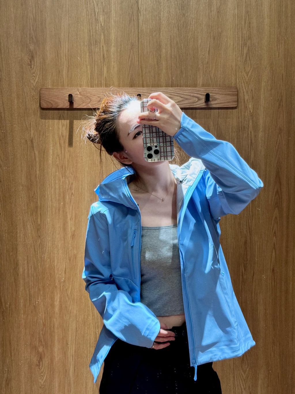 Women's Waterproof Softshell Jacket Windproof Breathable Outdoor Coat