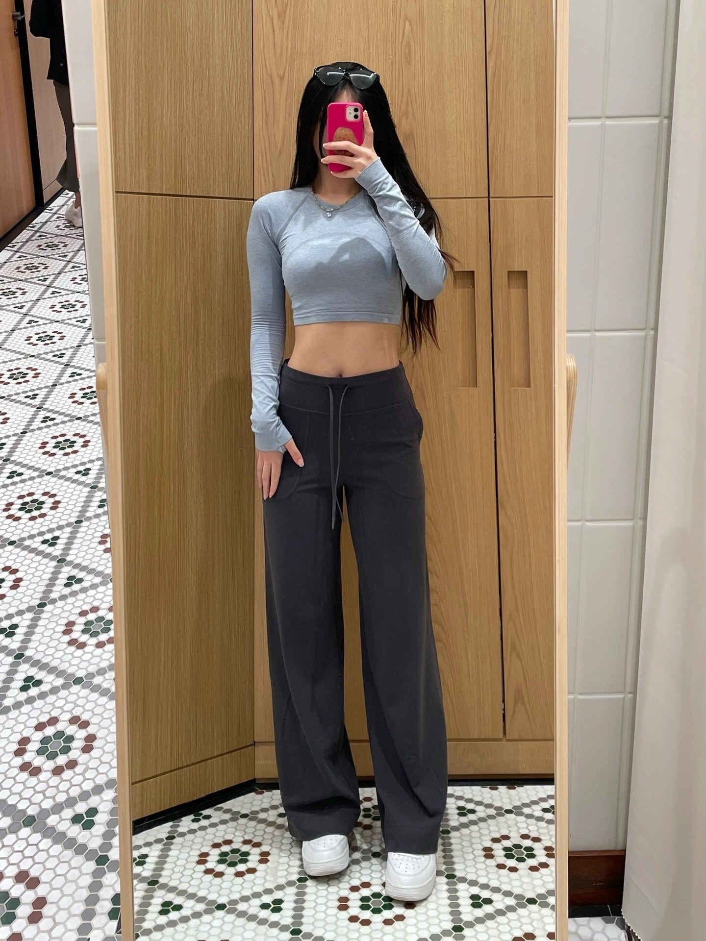 Women's High-Waisted Wide-Leg Yoga Pants Soft Stretchy Breathable