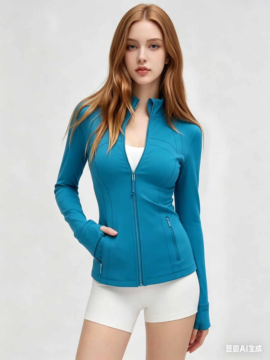 AirFit Sculpt Zip Jacket Seamless – Breathable Slim Fit Activewear in Multi Colors