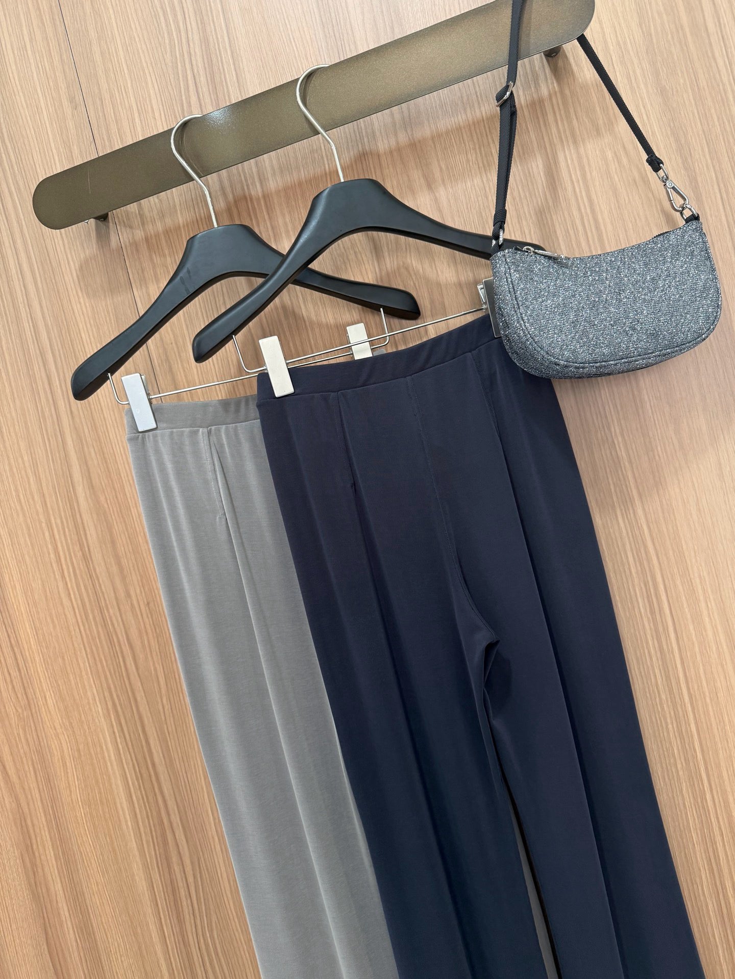 Women's Soft Wide-Leg Flare Pants Soft Breathable Summer Stretchy Casual wearing