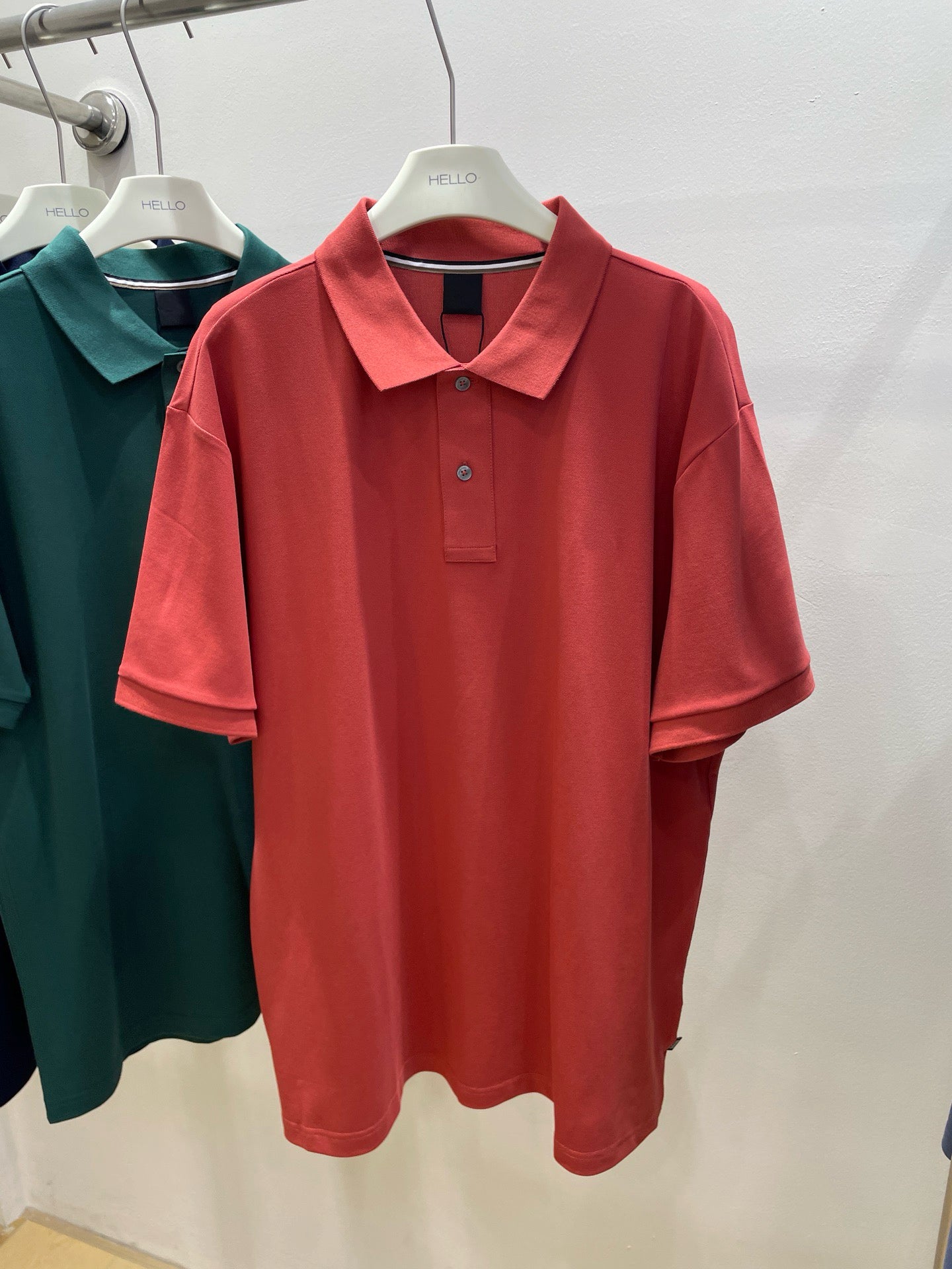 Men's Cotton-Polyester Polo Shirt Breathable 10 Colors S-XXL Business Casual Wear