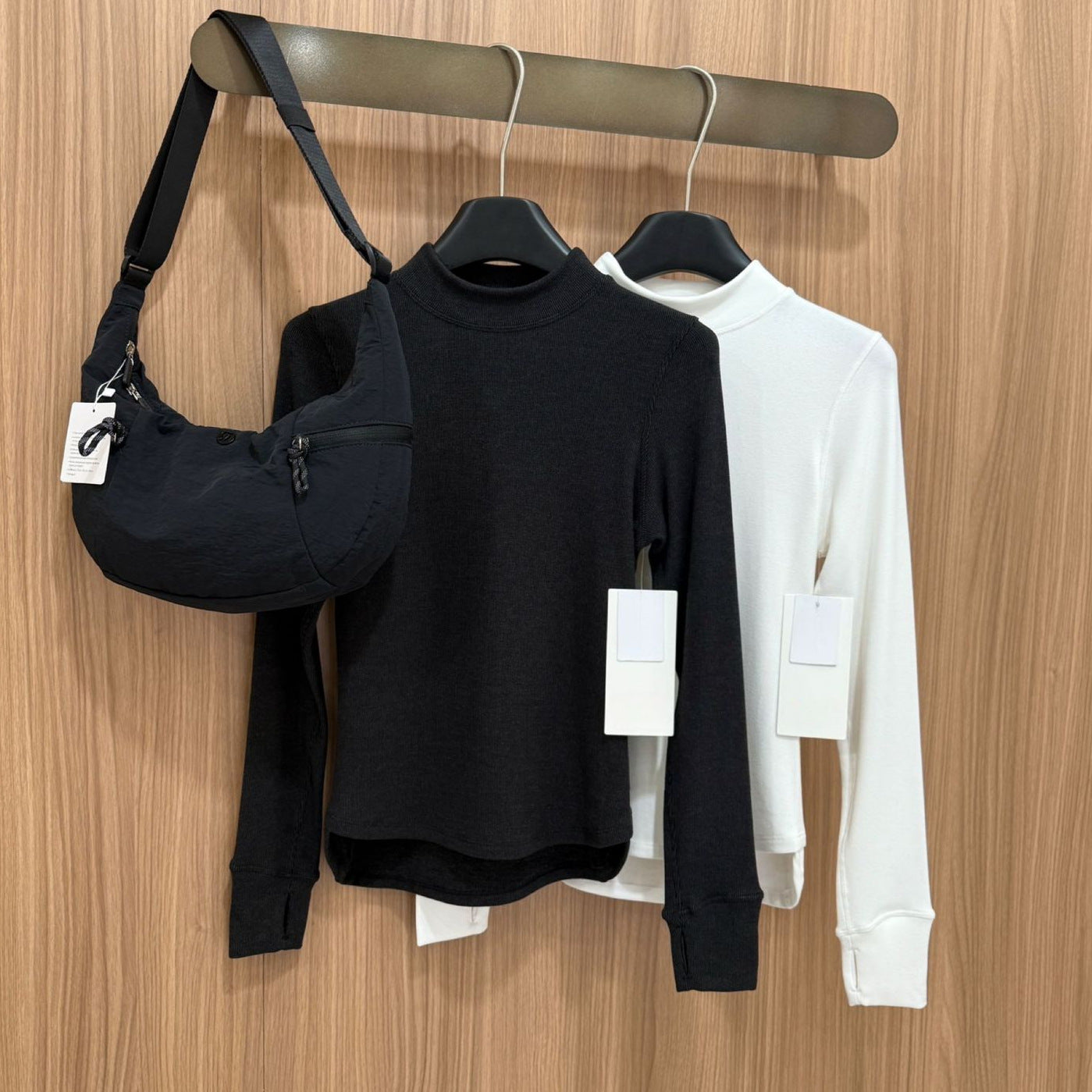 Rulu-running Dralon Half Turtleneck Base Shirt Autumn Winter Ultra Soft Warm Versatile Slim Fit Solid Color Brushed T Shirt 1265