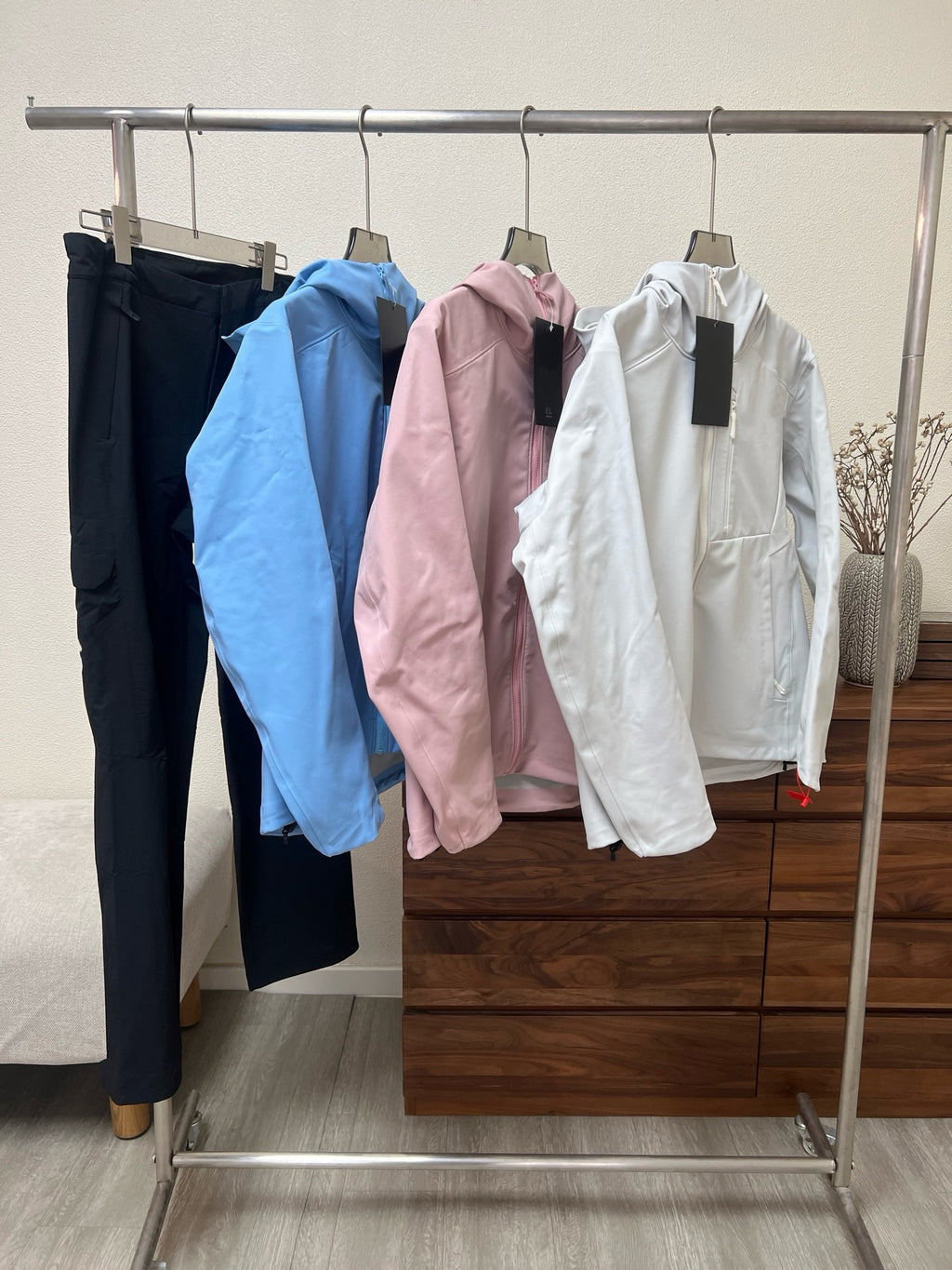 Women's Waterproof Softshell Jacket Windproof Breathable Outdoor Coat