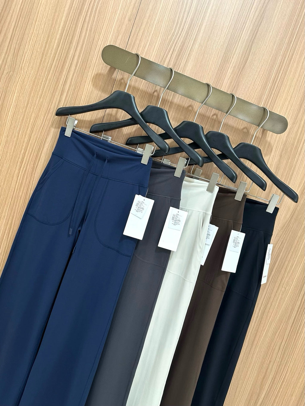 Women's High-Waisted Wide-Leg Yoga Pants Soft Stretchy Breathable