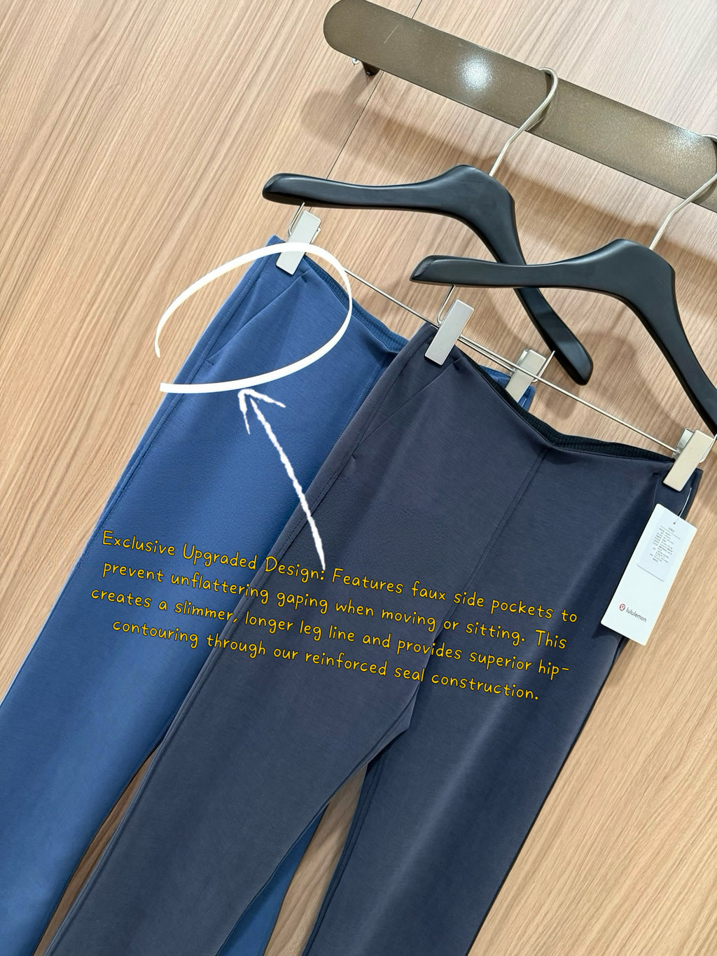 Women's Air Layer Modal Micro Flare Pants Soft Slim Fit Casual Trousers