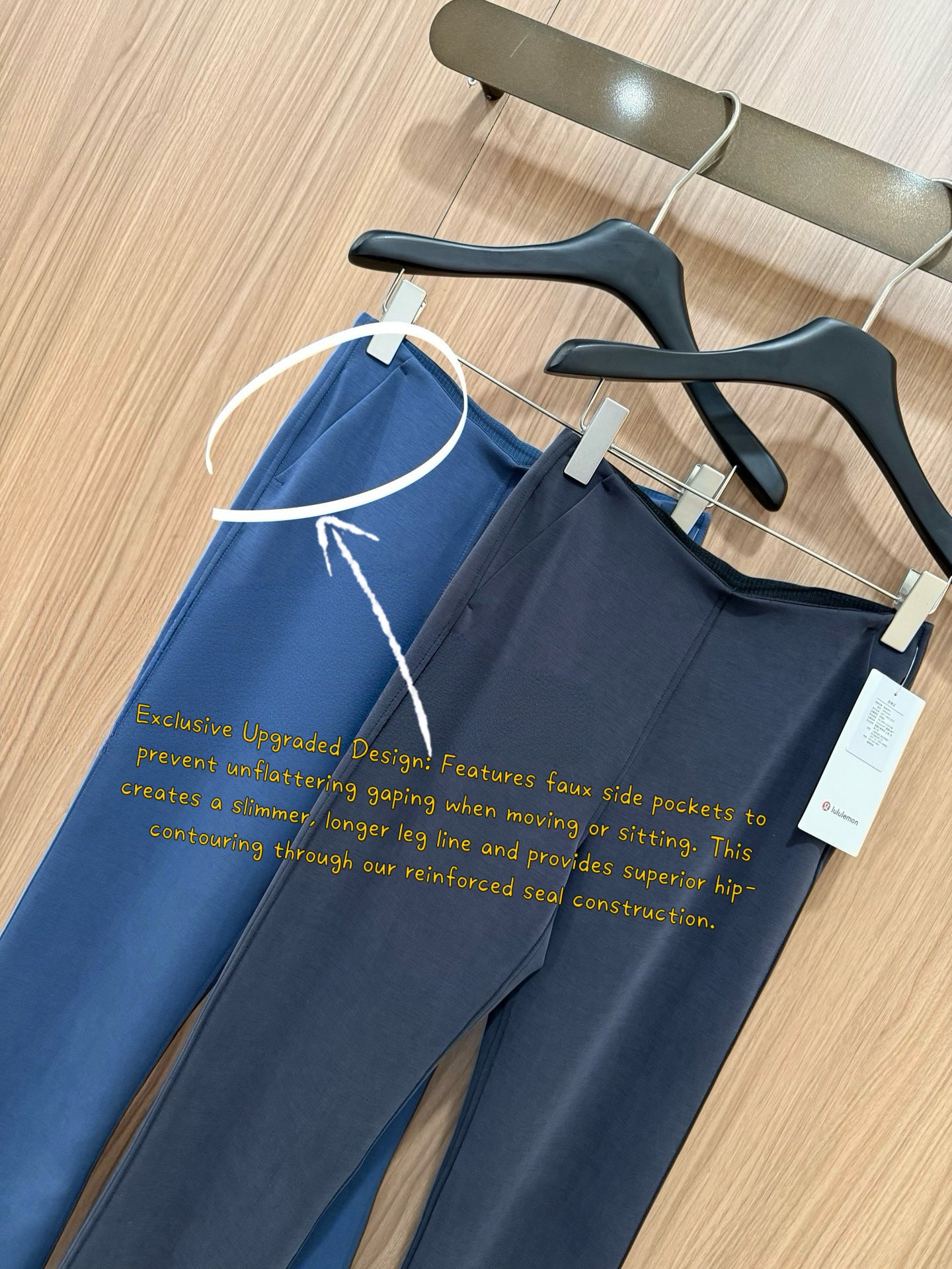 Women's Air Layer Modal Micro Flare Pants Soft Slim Fit Casual Trousers