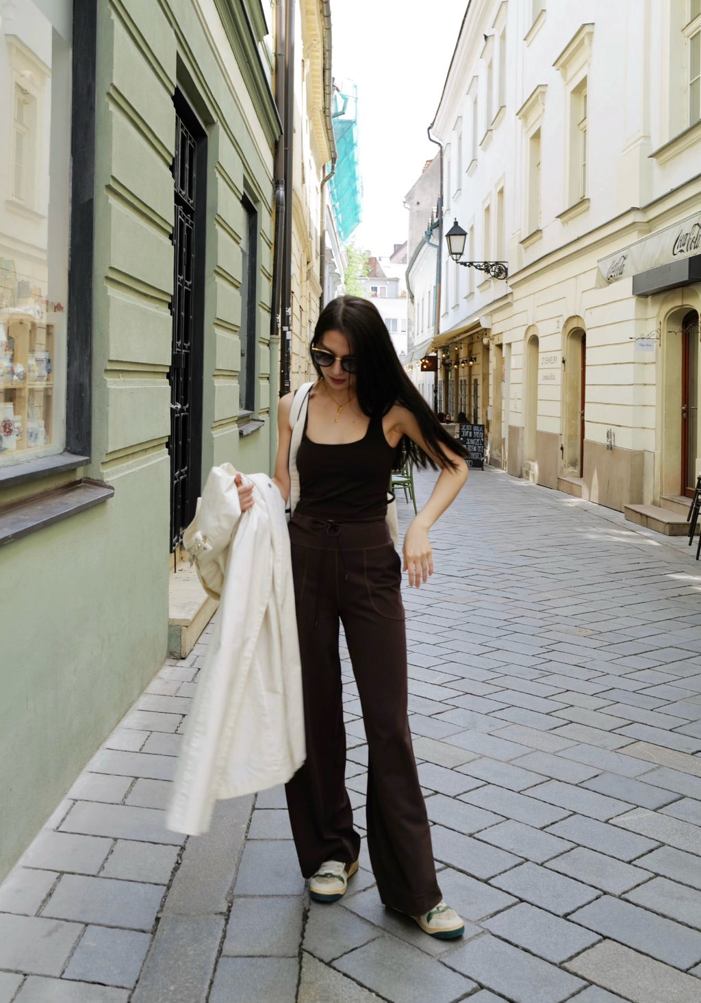 Women's High-Waisted Wide-Leg Yoga Pants Soft Stretchy Breathable