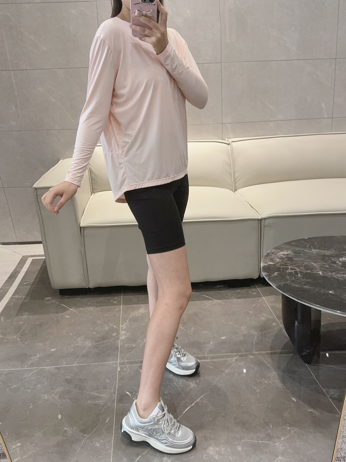 Action Yoga Wear Sun Protection Cool Sports Top Long Sleeve Versatile Base Layer Casual active wear woman