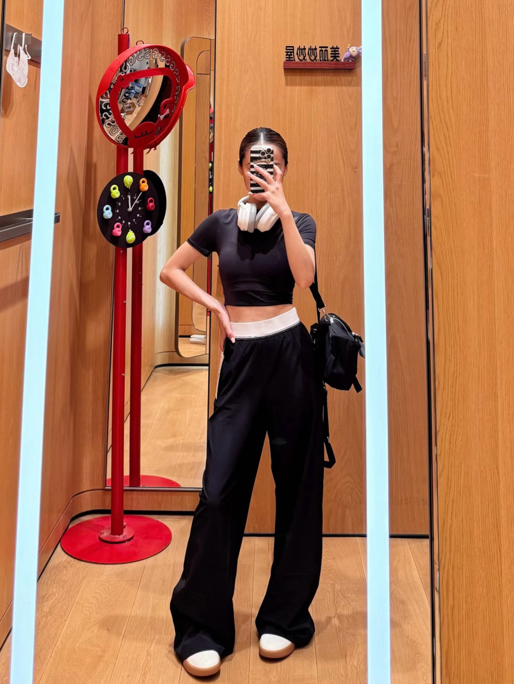 Swift Women's High-Waist Wide-Leg Pants Lightweight Breathable Casual