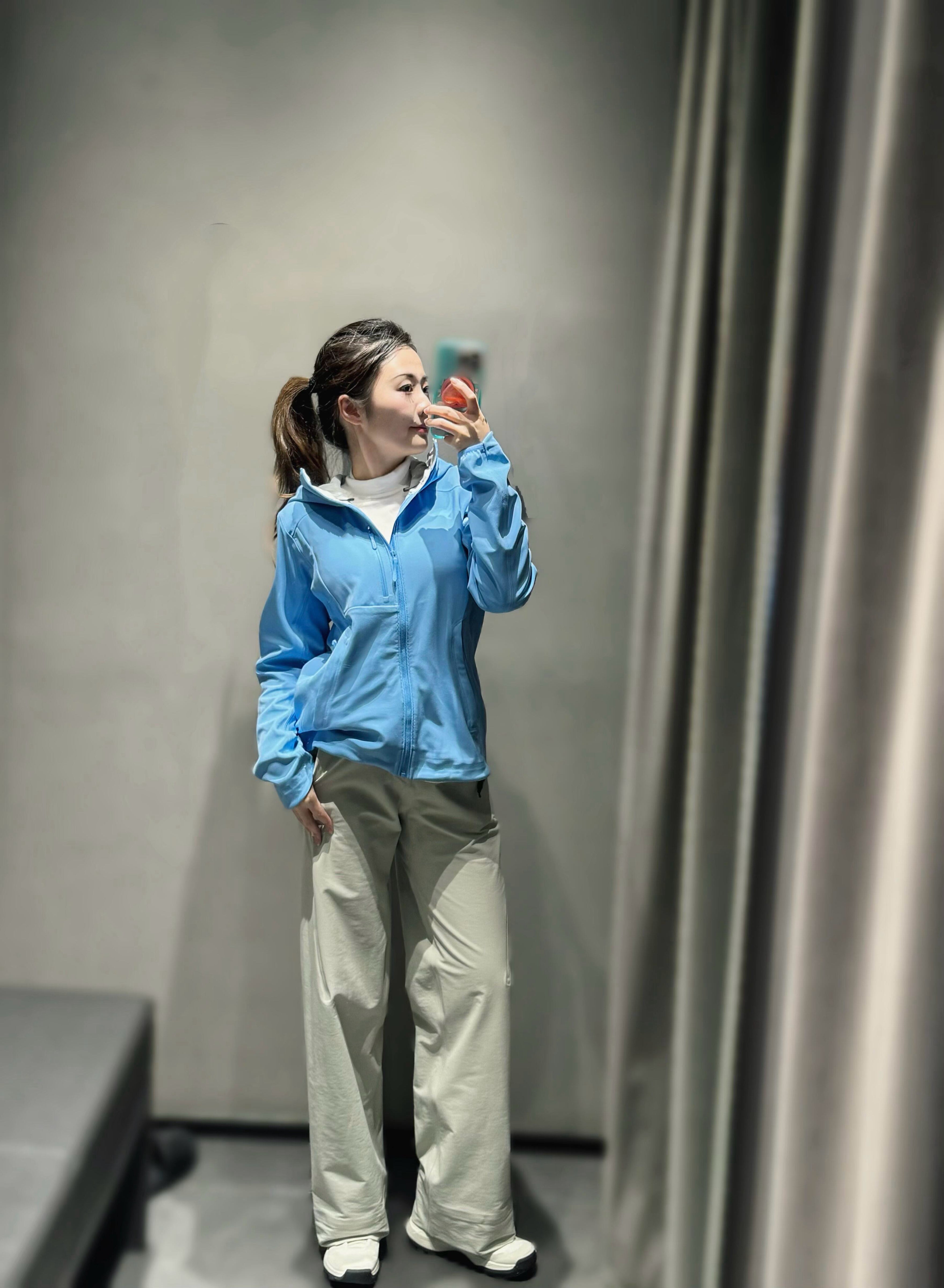 Women's Waterproof Softshell Jacket Windproof Breathable Outdoor Coat