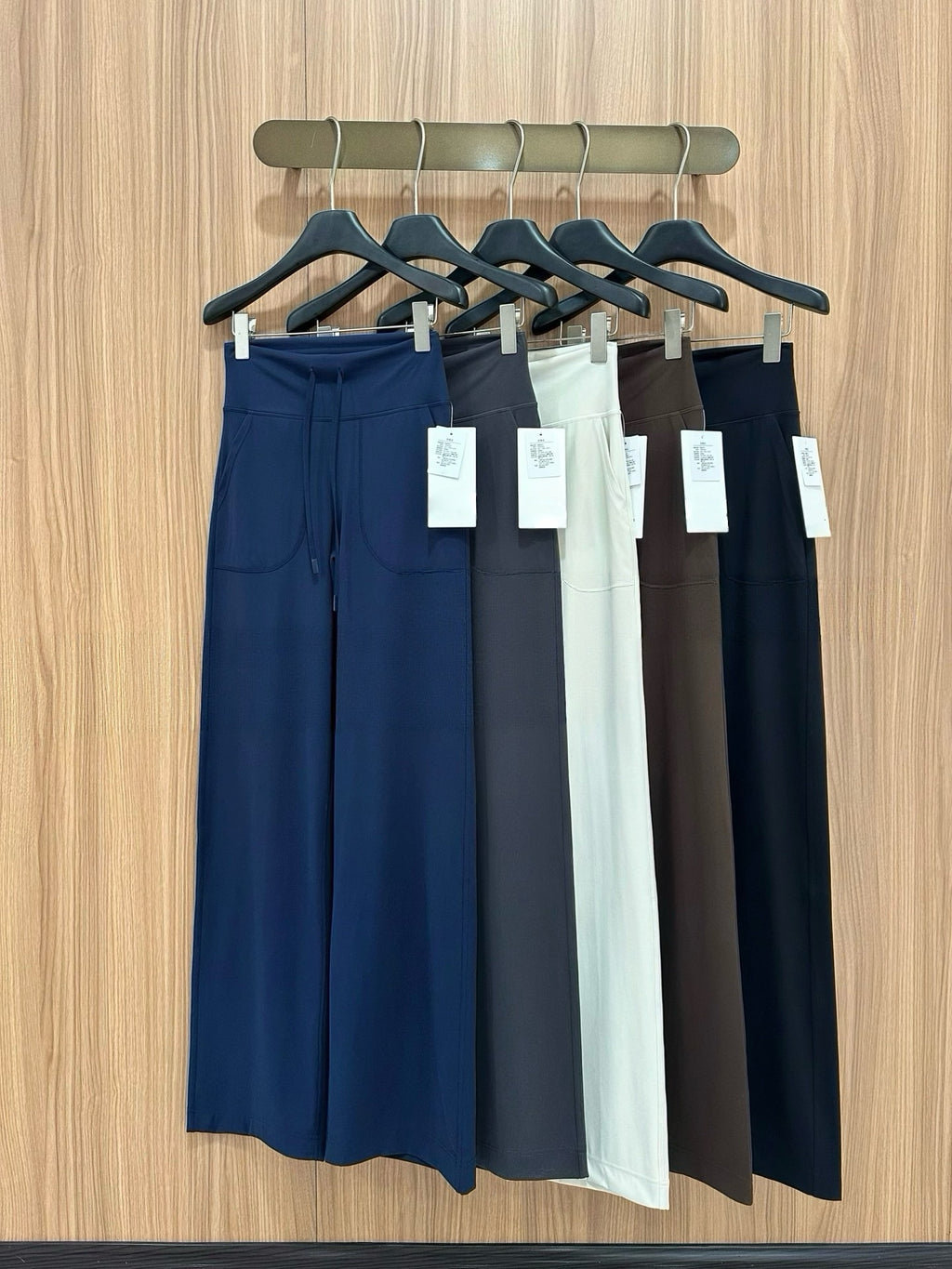 Women's High-Waisted Wide-Leg Yoga Pants Soft Stretchy Breathable