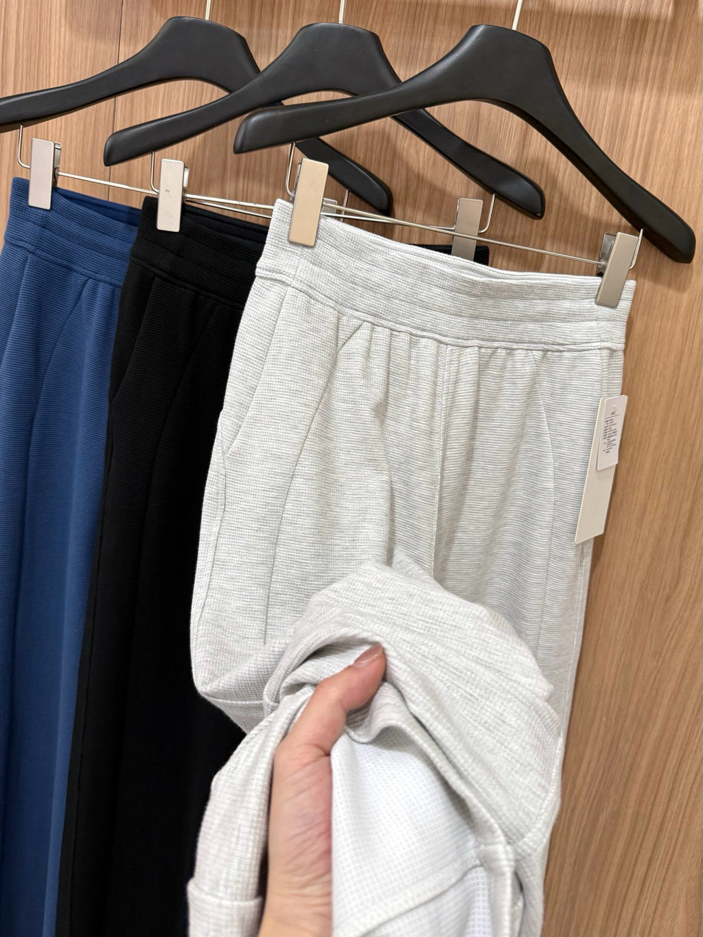Women's Scu Waffle Texture Activewear Hoodie Pants Set Durable Casual All Seasons Athletic Breathable