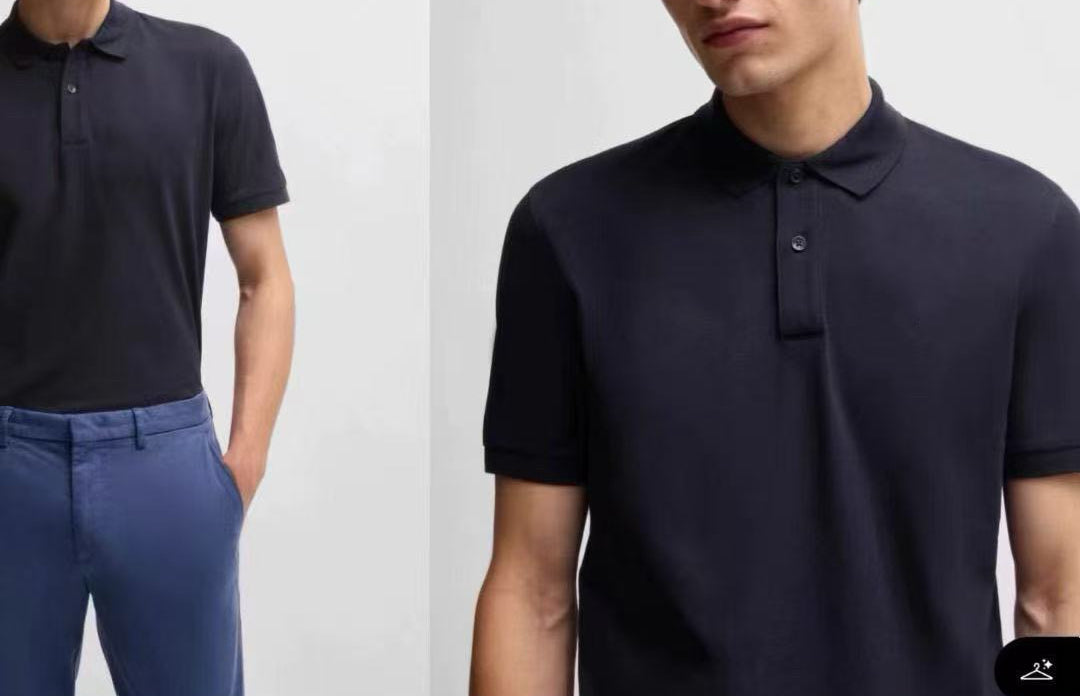Men's Cotton-Polyester Polo Shirt Breathable 10 Colors S-XXL Business Casual Wear