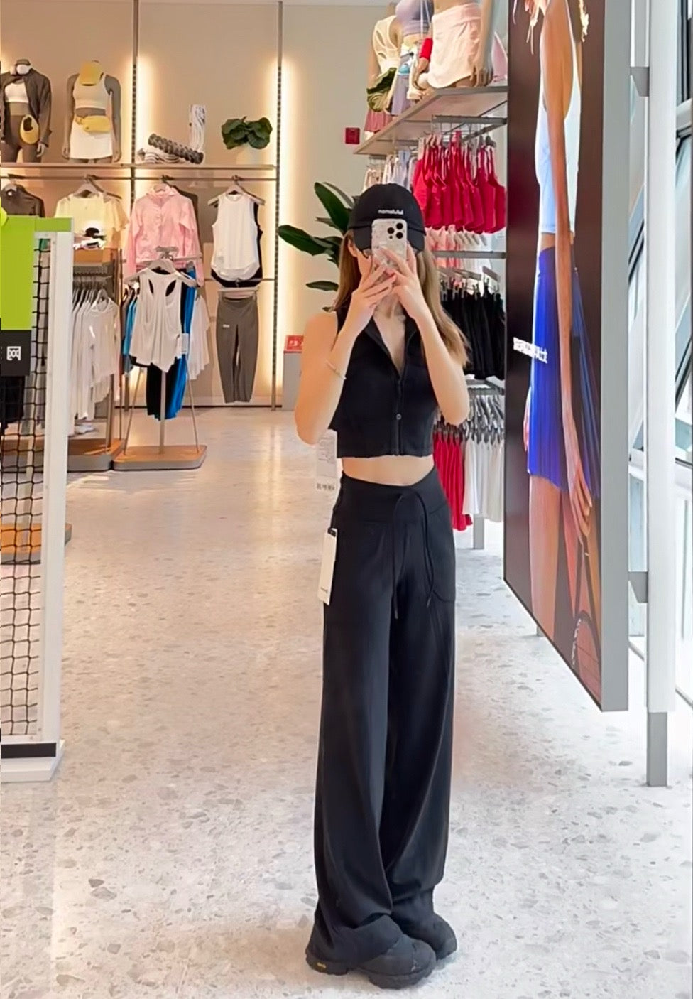 Women's High-Waisted Wide-Leg Yoga Pants Soft Stretchy Breathable