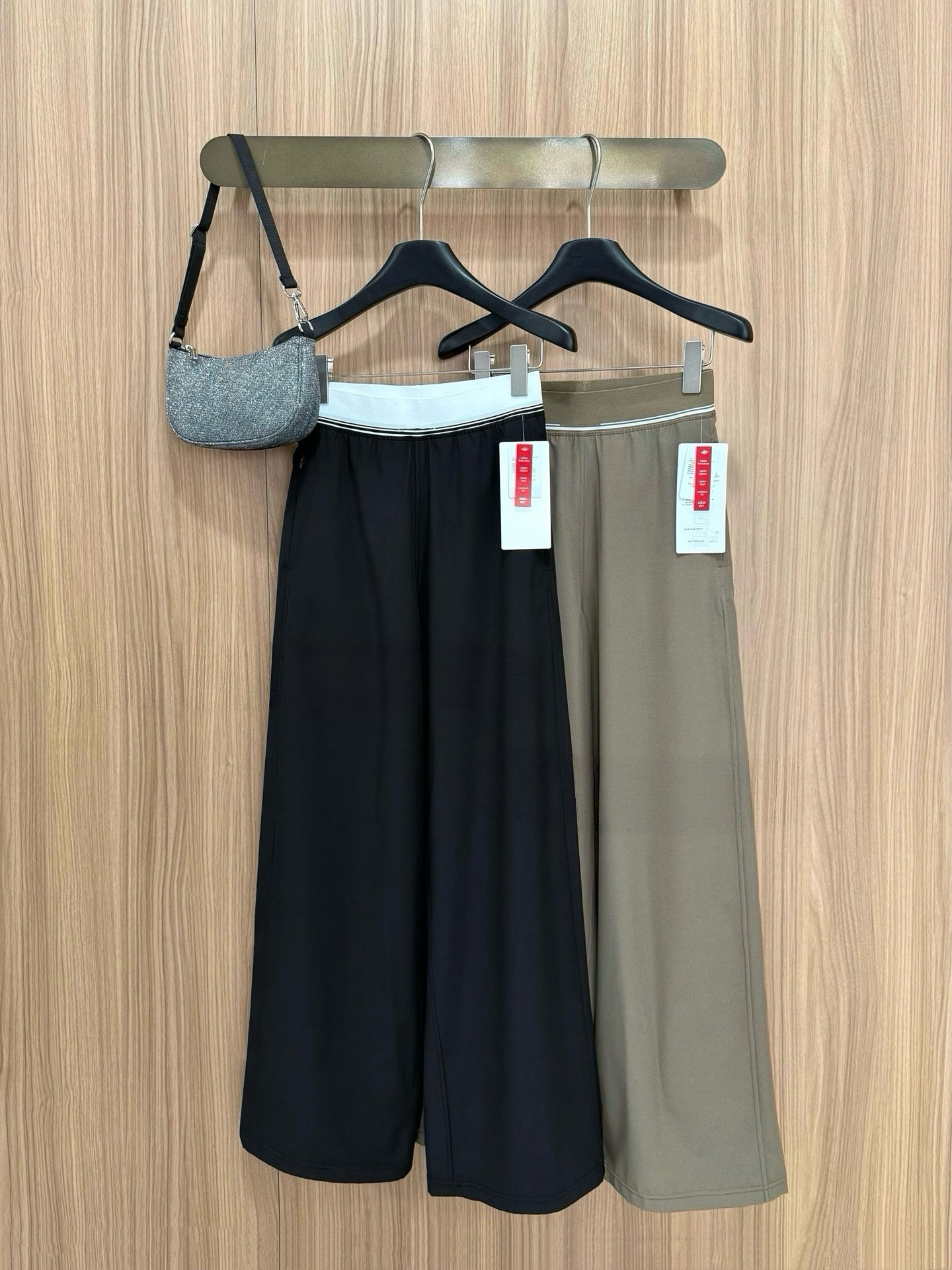 Swift Women's High-Waist Wide-Leg Pants Lightweight Breathable Casual