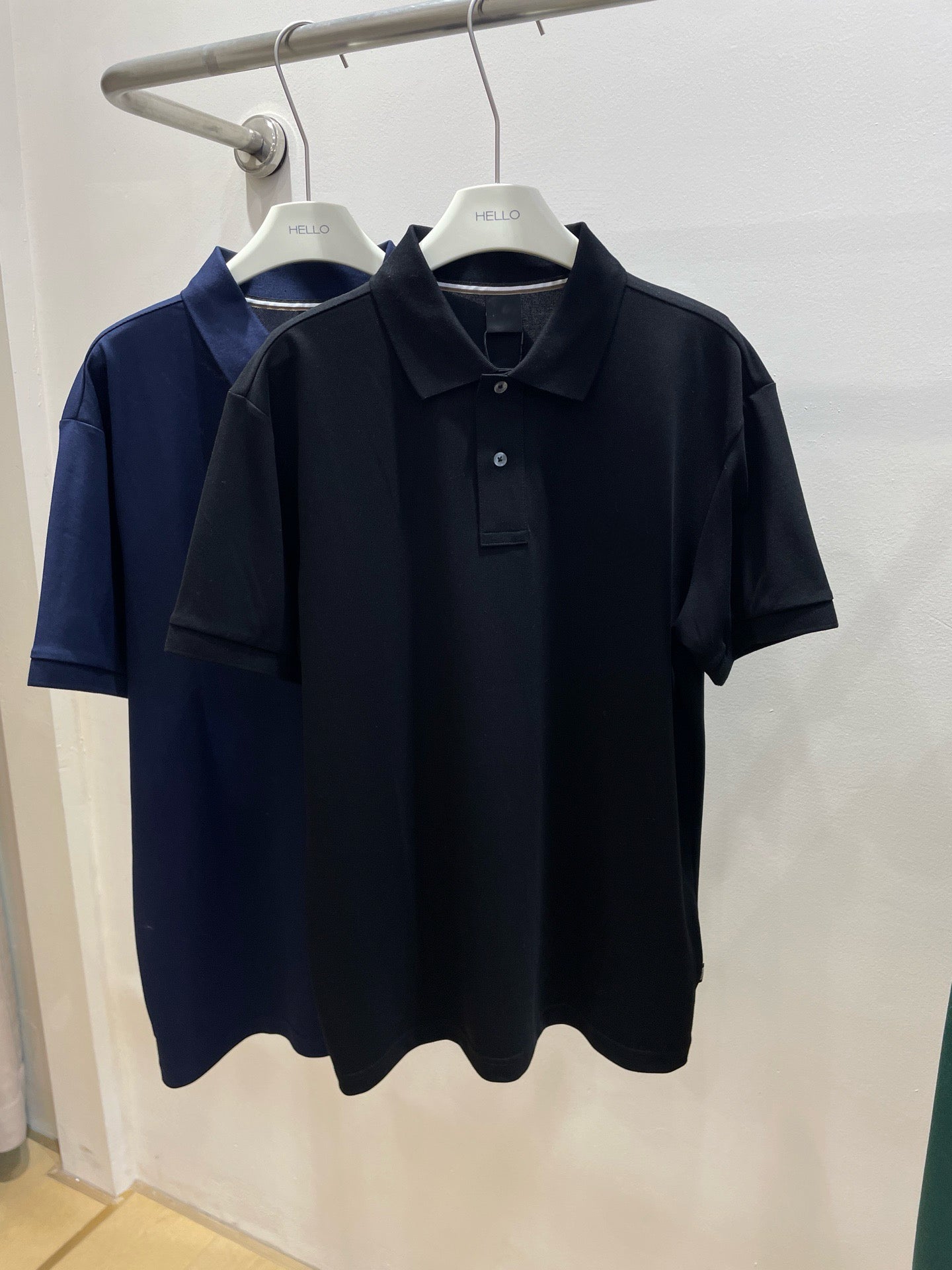 Men's Cotton-Polyester Polo Shirt Breathable 10 Colors S-XXL Business Casual Wear