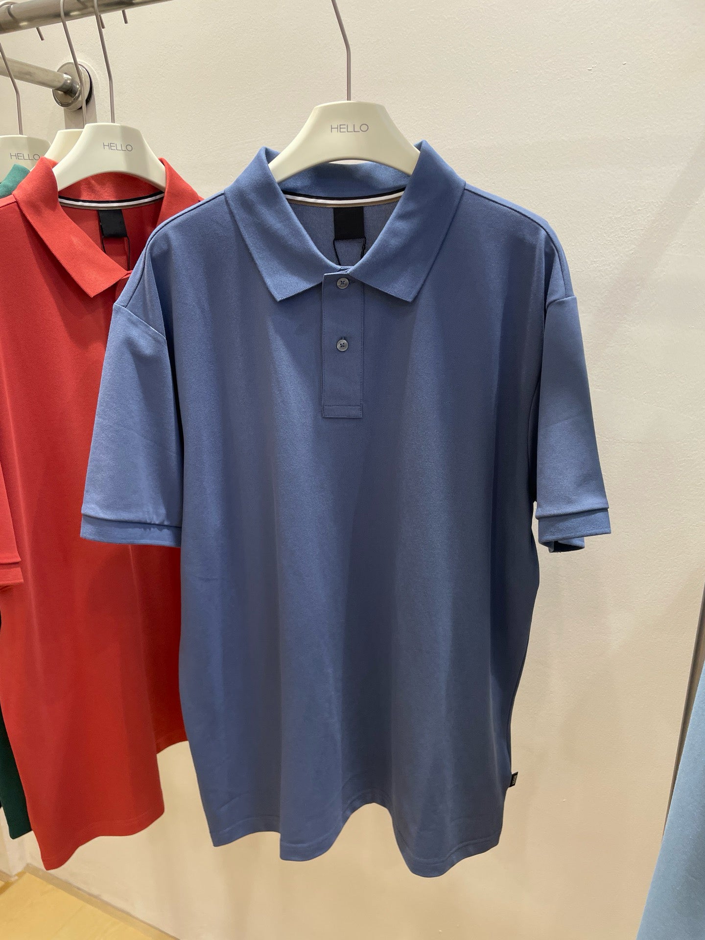 Men's Cotton-Polyester Polo Shirt Breathable 10 Colors S-XXL Business Casual Wear