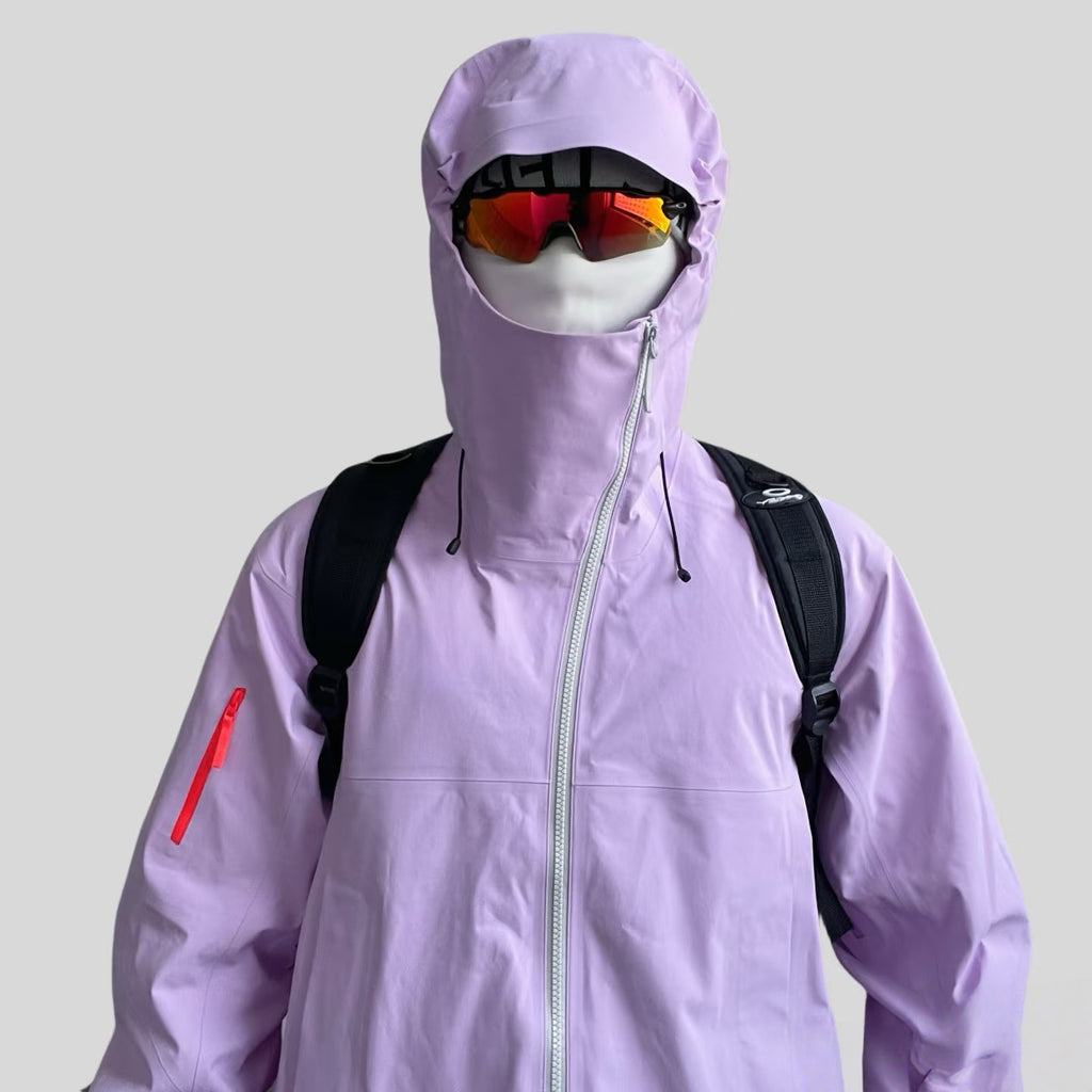 Unisex Waterproof Windproof Anti-Wrinkle Hardshell Jacket All-Weather Easy Care