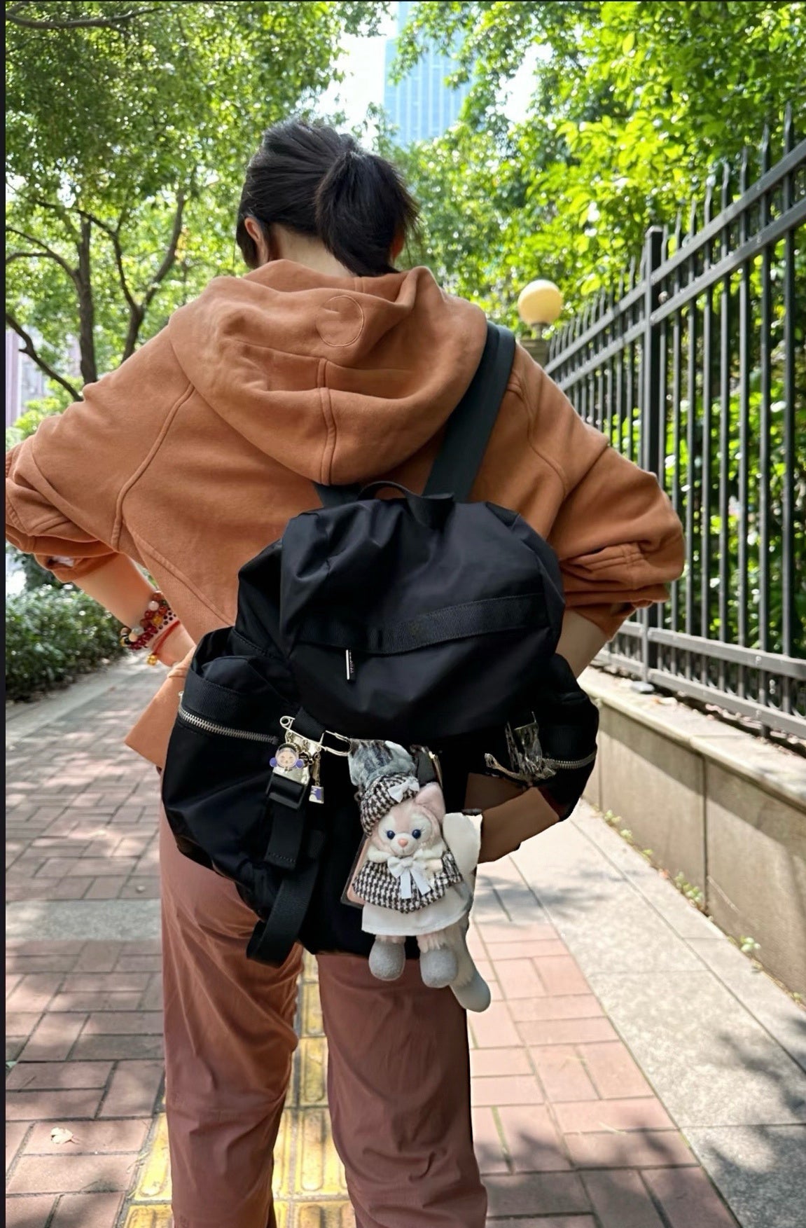 Unisex Double Strap Water-Resistant Nylon Backpack 14L and 3L For Travel Hiking School daypack all seasons