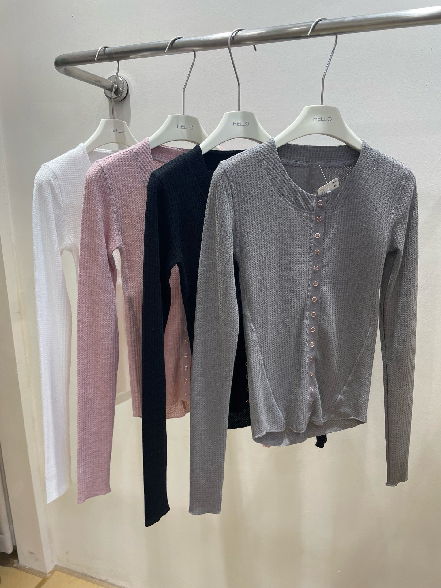Women's Soft Knit Long Sleeve Cardigan Button Front Lightweight Spring Fall