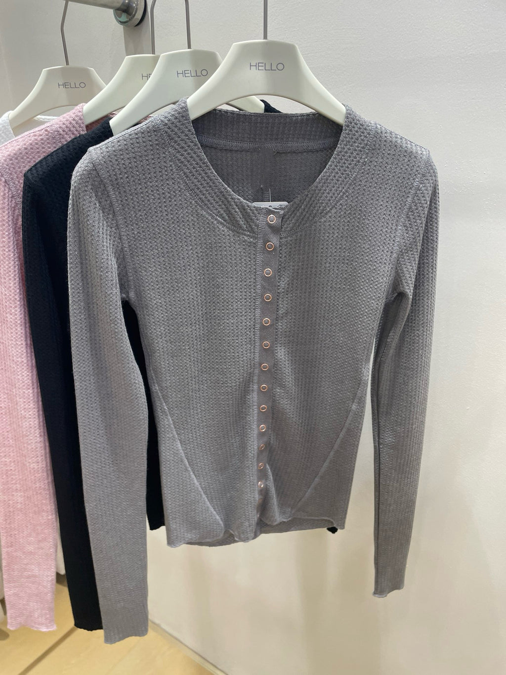 Women's Soft Knit Long Sleeve Cardigan Button Front Lightweight Spring Fall
