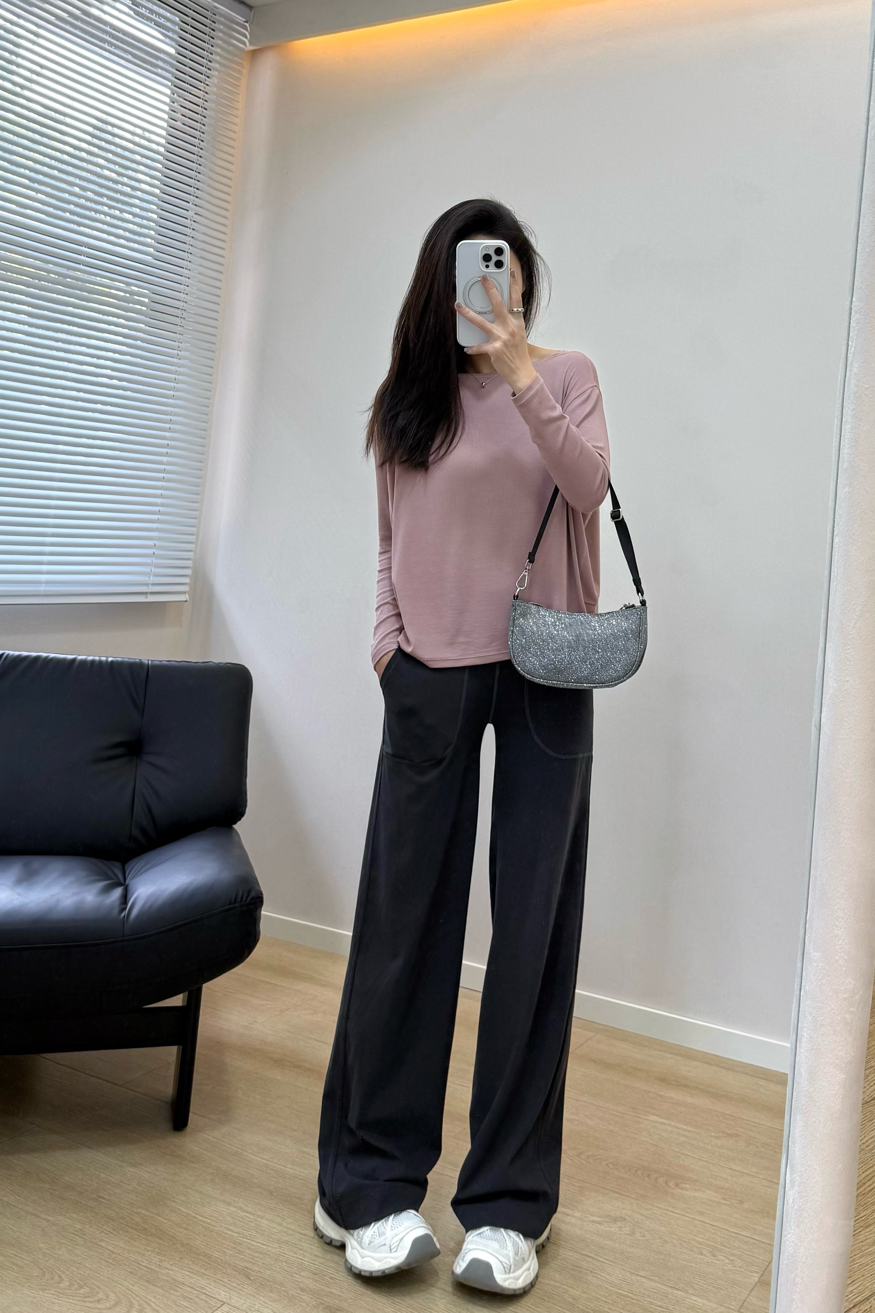 Women's Action Tencel Modal Soft Long Sleeve Breathable Activewear Yoga Running Casual Top Wearing