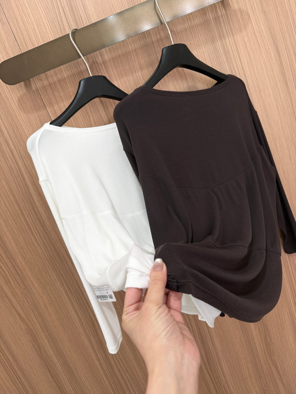 Women's Action Tencel Modal Soft Long Sleeve Breathable Activewear Yoga Running Casual Top Wearing