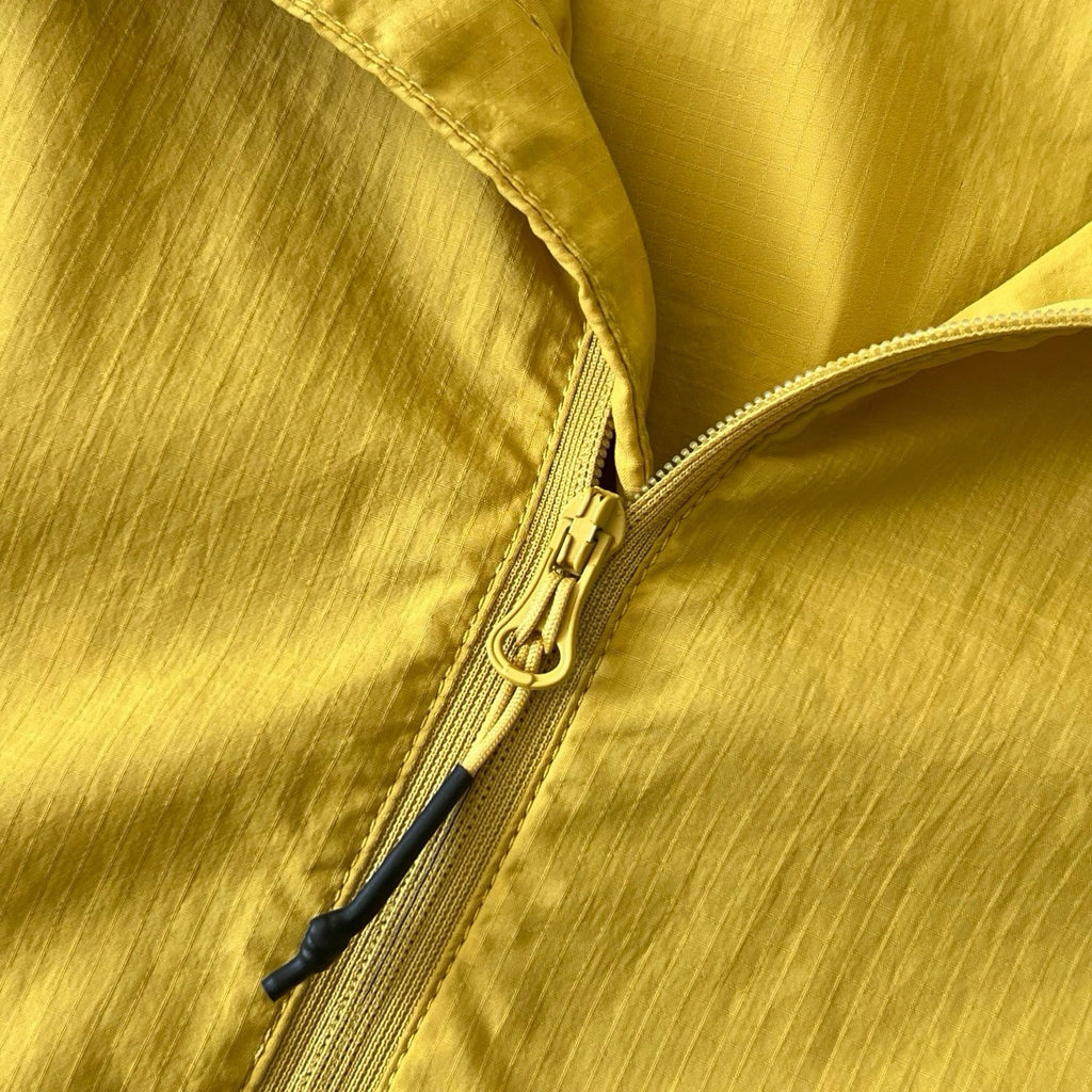 Unisex Lightweight Waterproof Reflective Yellow Outdoor Jacket Quick-Drying