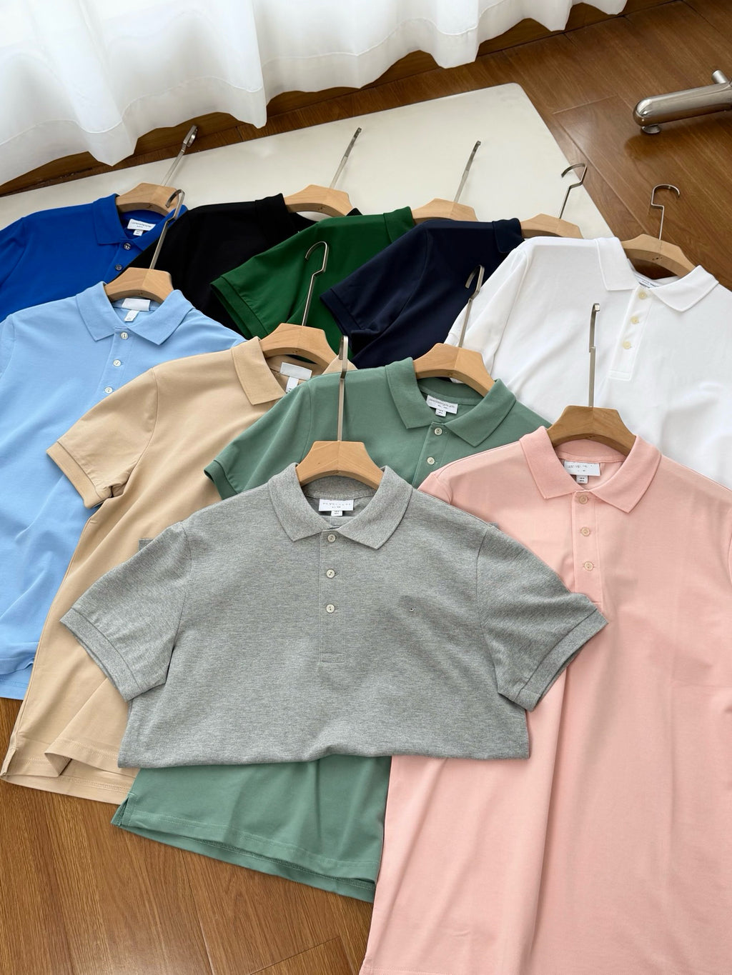 Classic Men's 100% Cotton Pique Polo Shirt - Breathable, Comfortable, Versatile