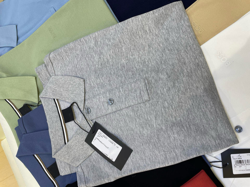 Men's Cotton-Polyester Polo Shirt Breathable 10 Colors S-XXL Business Casual Wear