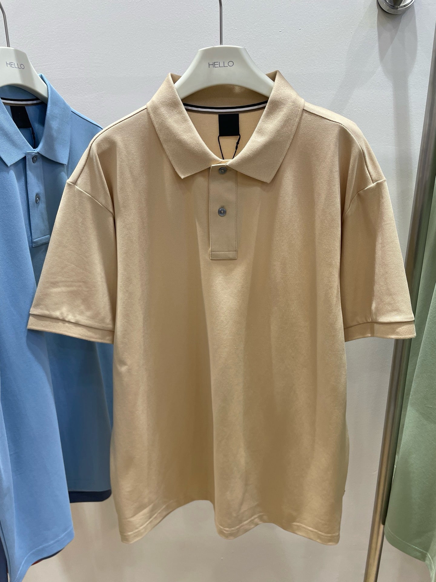 Men's Cotton-Polyester Polo Shirt Breathable 10 Colors S-XXL Business Casual Wear