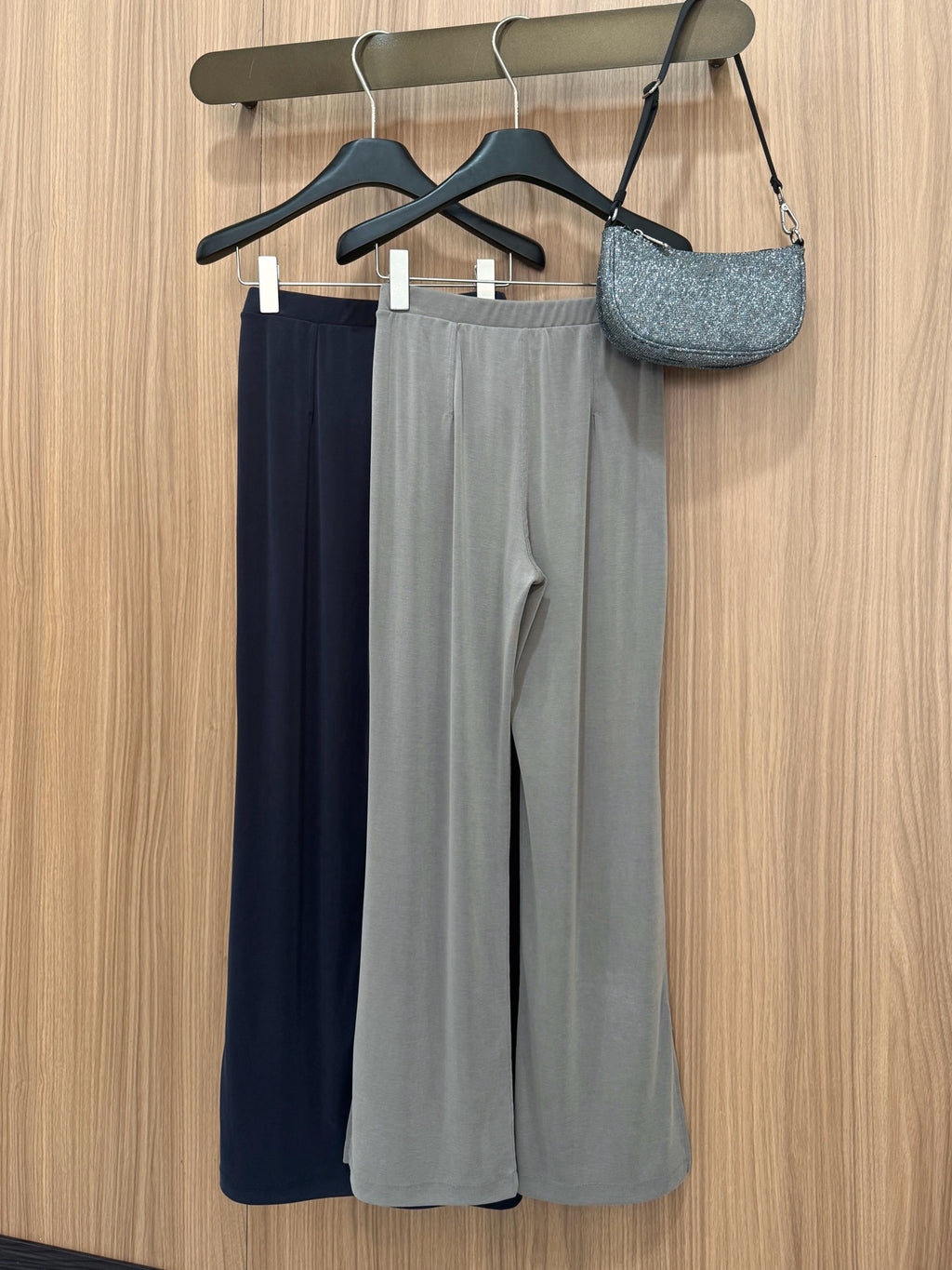 Women's Soft Wide-Leg Flare Pants Soft Breathable Summer Stretchy Casual wearing