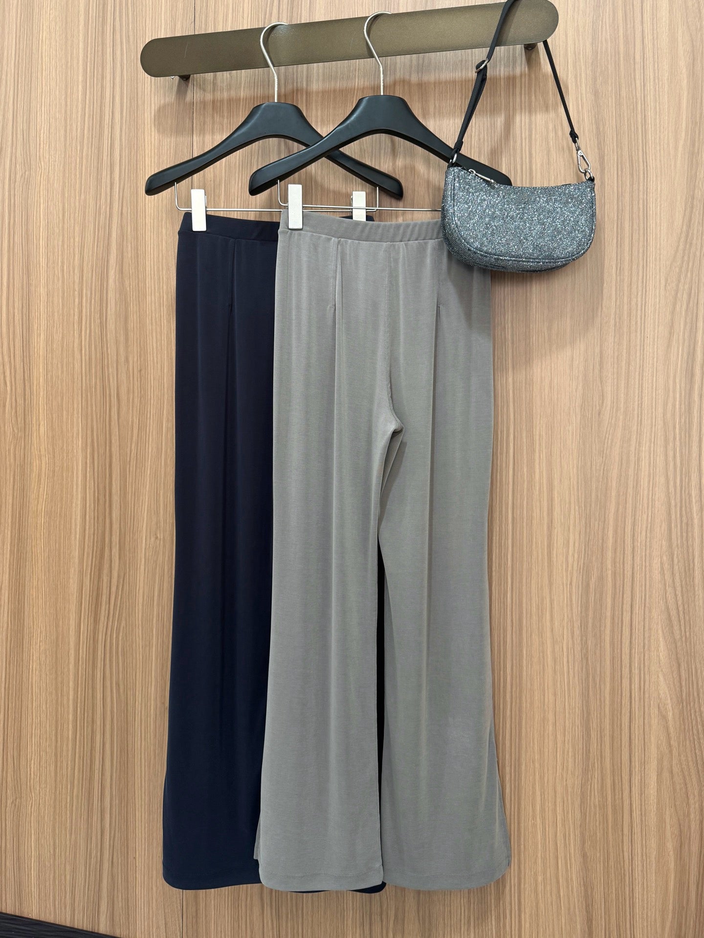 Women's Soft Wide-Leg Flare Pants Soft Breathable Summer Stretchy Casual wearing