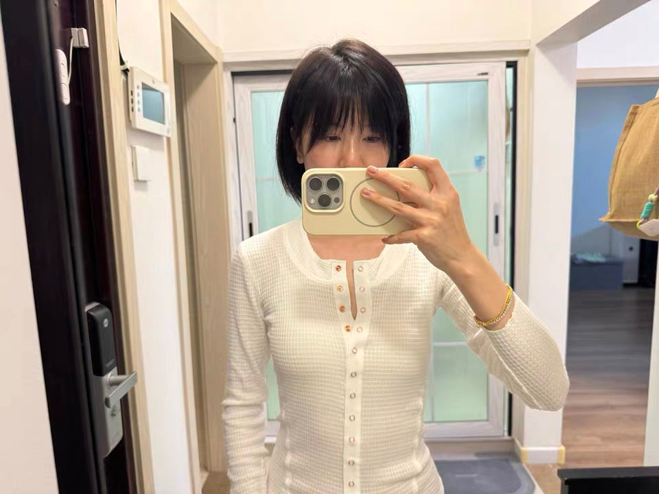 Women's Soft Knit Long Sleeve Cardigan Button Front Lightweight Spring Fall