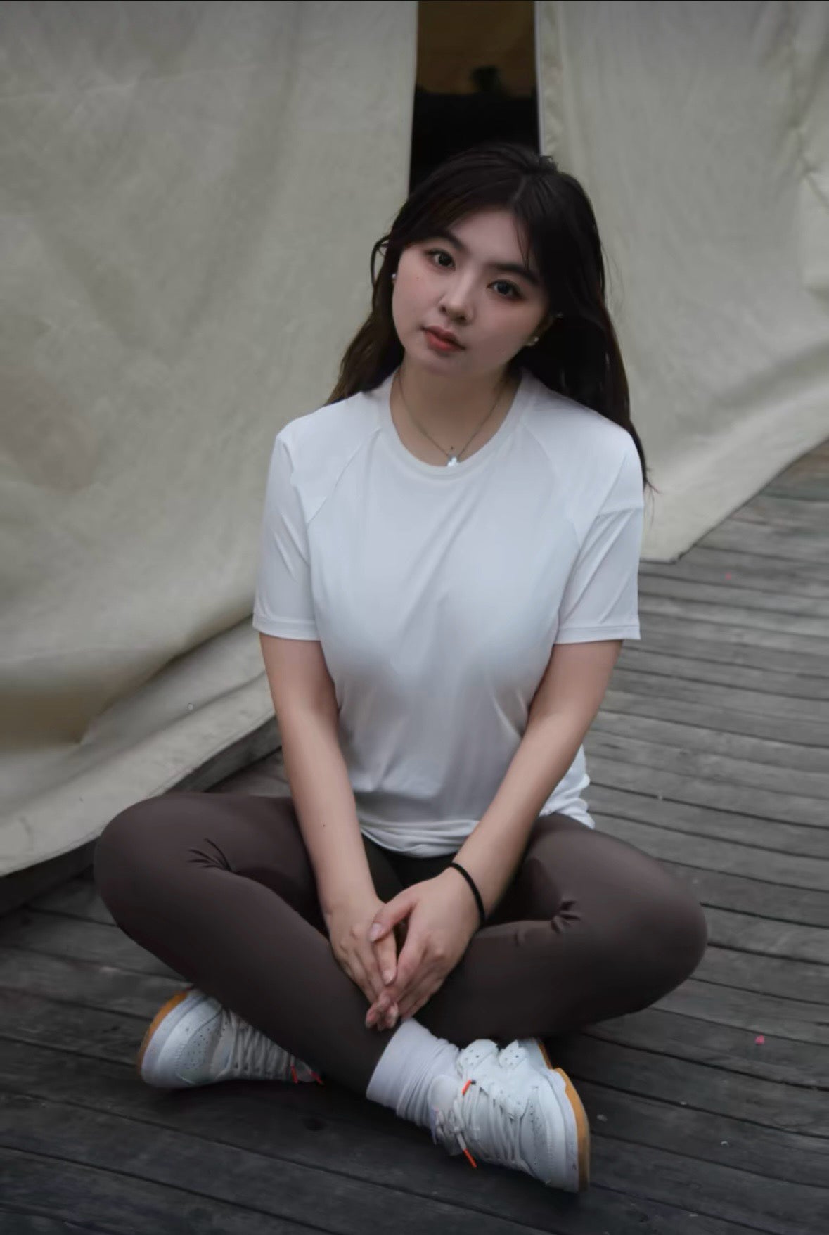 Women's Athletic T-Shirt Spring/Summer/Fall Moisture-Wicking Quick-Dry Polyester Activewear Breathable