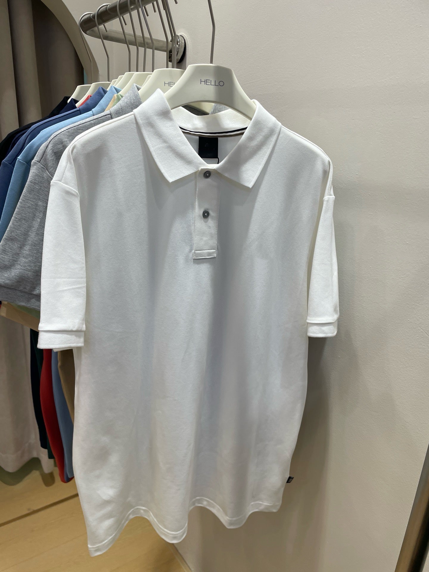 Men's Cotton-Polyester Polo Shirt Breathable 10 Colors S-XXL Business Casual Wear