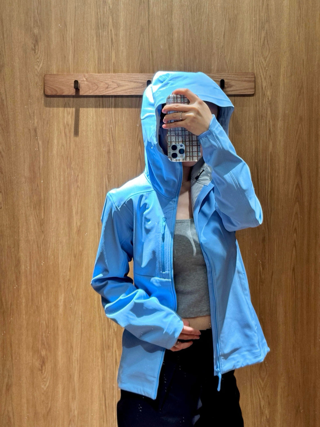 Women's Waterproof Softshell Jacket Windproof Breathable Outdoor Coat