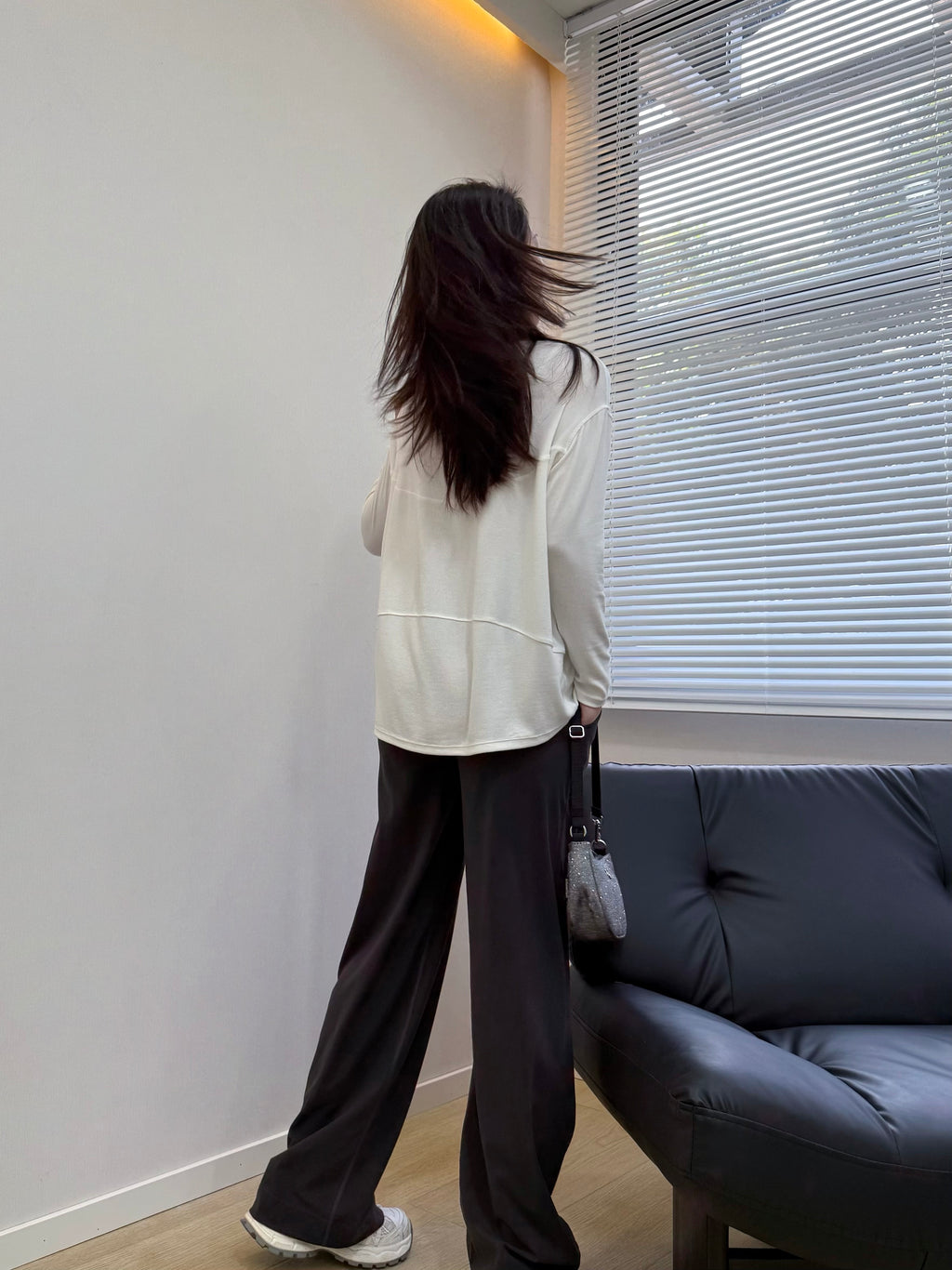 Women's Action Tencel Modal Soft Long Sleeve Breathable Activewear Yoga Running Casual Top Wearing