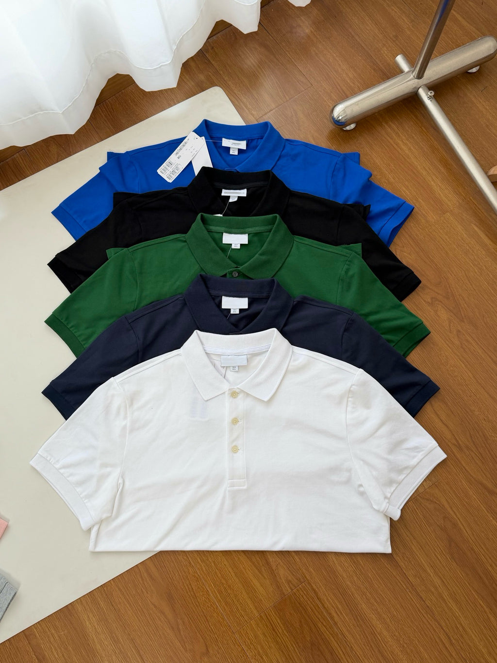 Classic Men's 100% Cotton Pique Polo Shirt - Breathable, Comfortable, Versatile