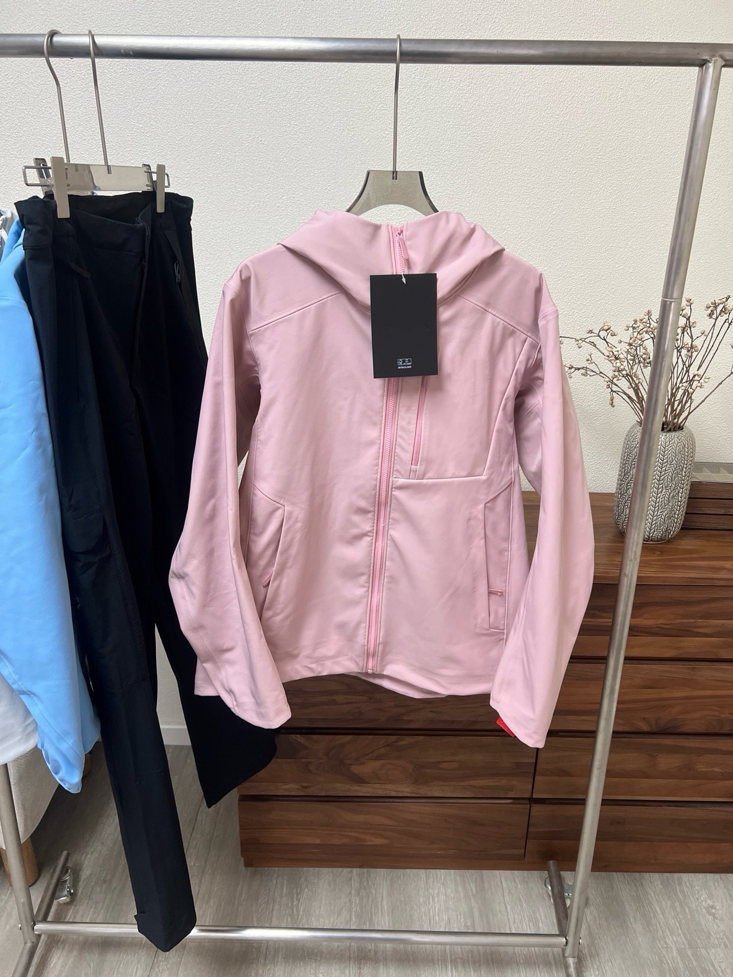 Women's Waterproof Softshell Jacket Windproof Breathable Outdoor Coat