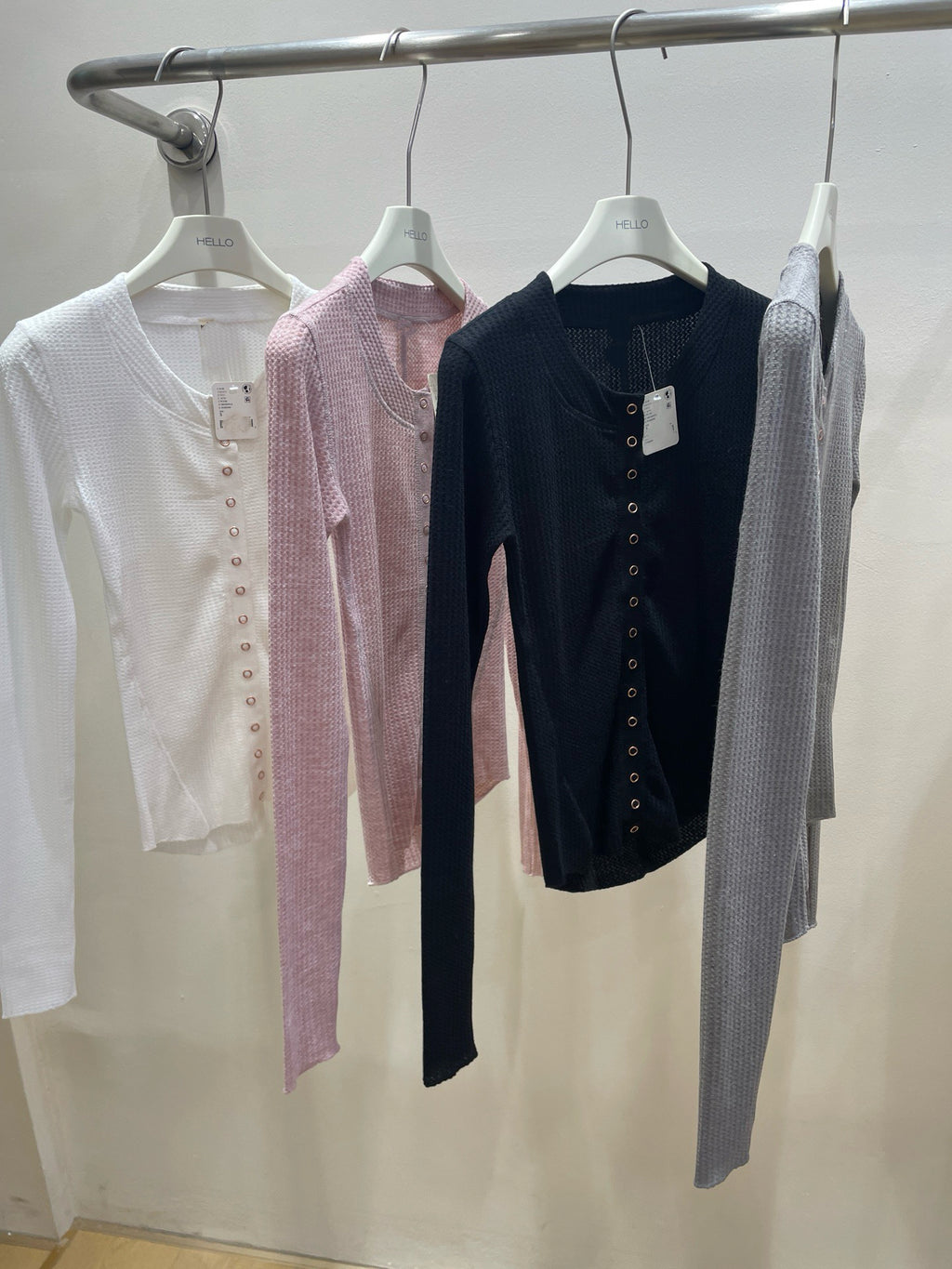 Women's Soft Knit Long Sleeve Cardigan Button Front Lightweight Spring Fall