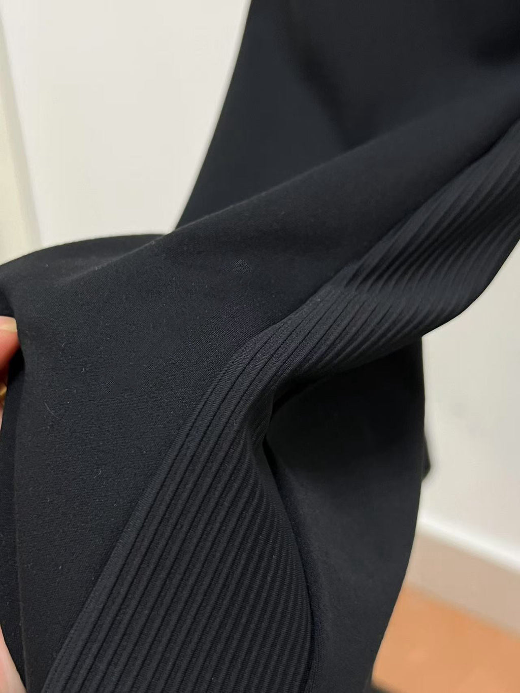 Women's Black High-Waist Stretchy Moisture-Wicking Activewear Pants