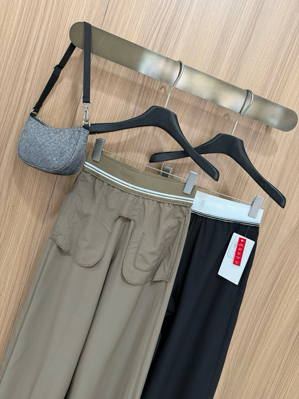 Swift Women's High-Waist Wide-Leg Pants Lightweight Breathable Casual