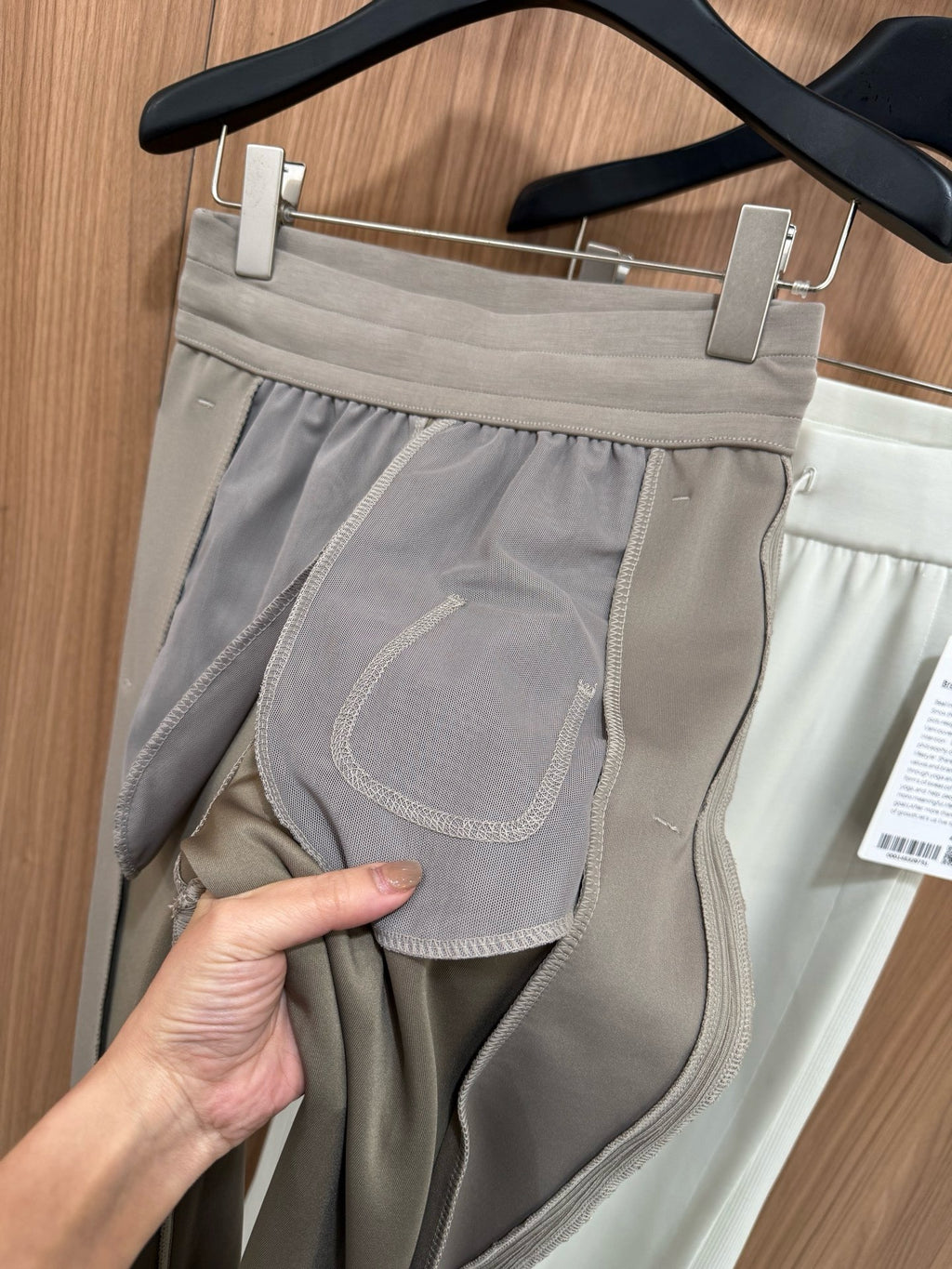 Women's Softstreme Wide-Leg Pants With Contrast Ribbed Design For Spring Autumn