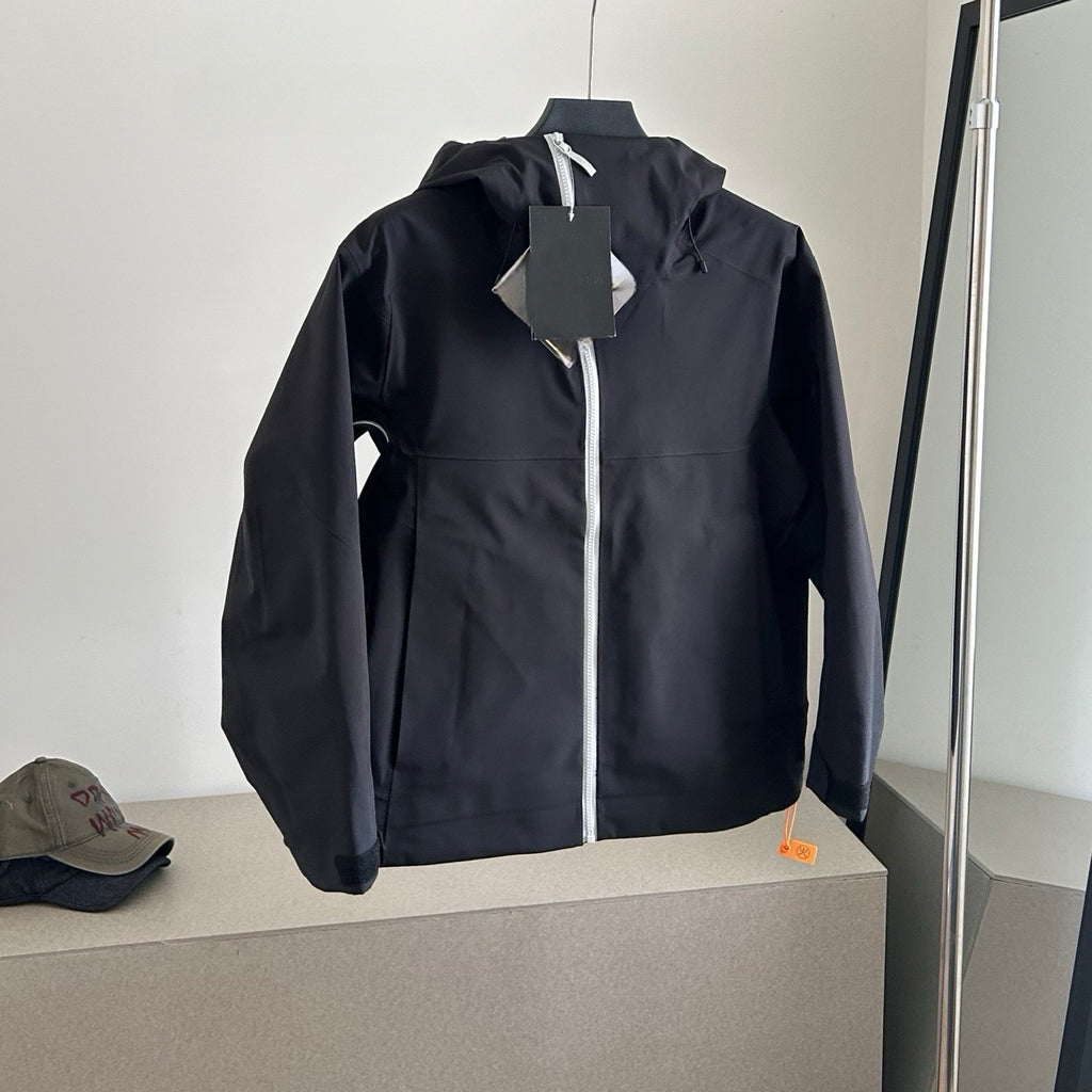 Unisex Waterproof Windproof Anti-Wrinkle Hardshell Jacket All-Weather Easy Care