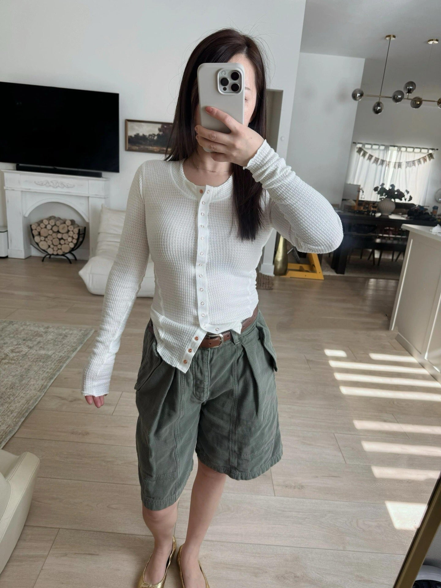Women's Soft Knit Long Sleeve Cardigan Button Front Lightweight Spring Fall